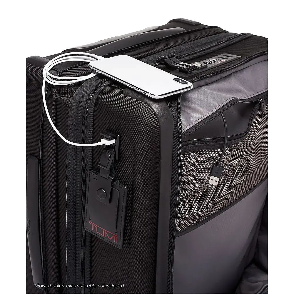 TUMI Alpha Continental Dual Access 4 Wheel Carry-On Luggage - Image 6