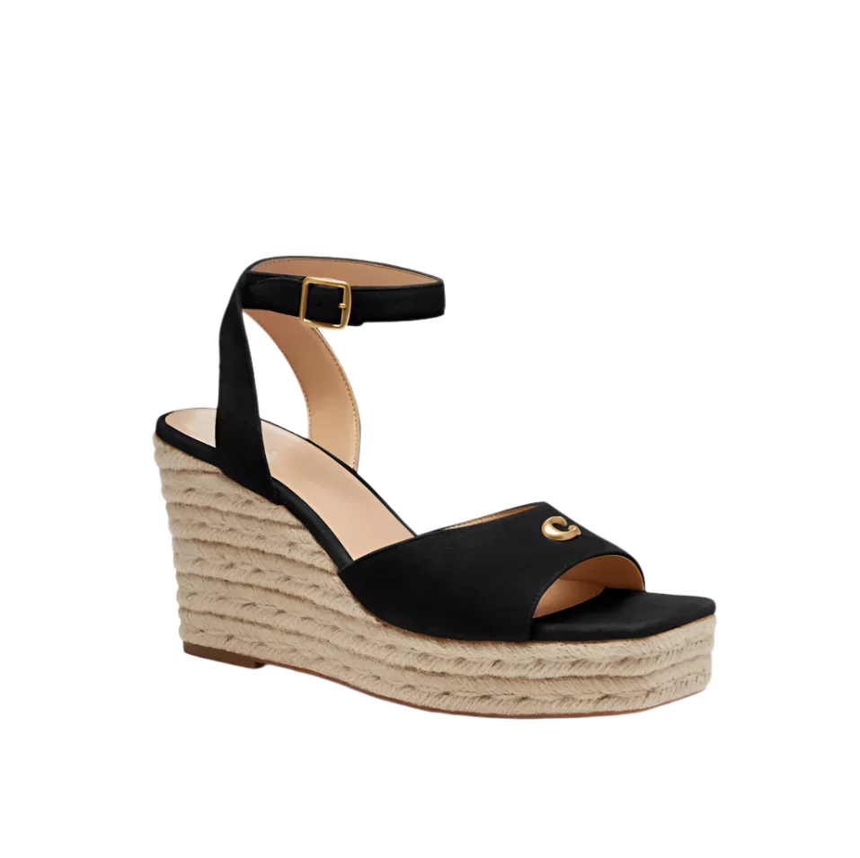 Coach Womens Espadrille Wedge Sandals - Image 2