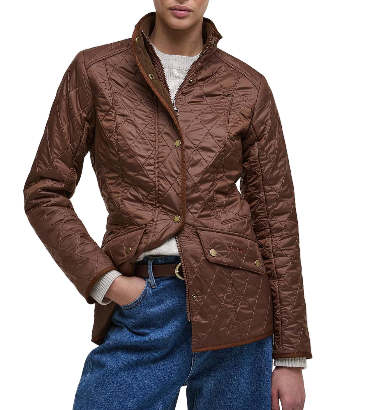 Barbour Womens Cavalry Polarquilt Jacket - Image 2