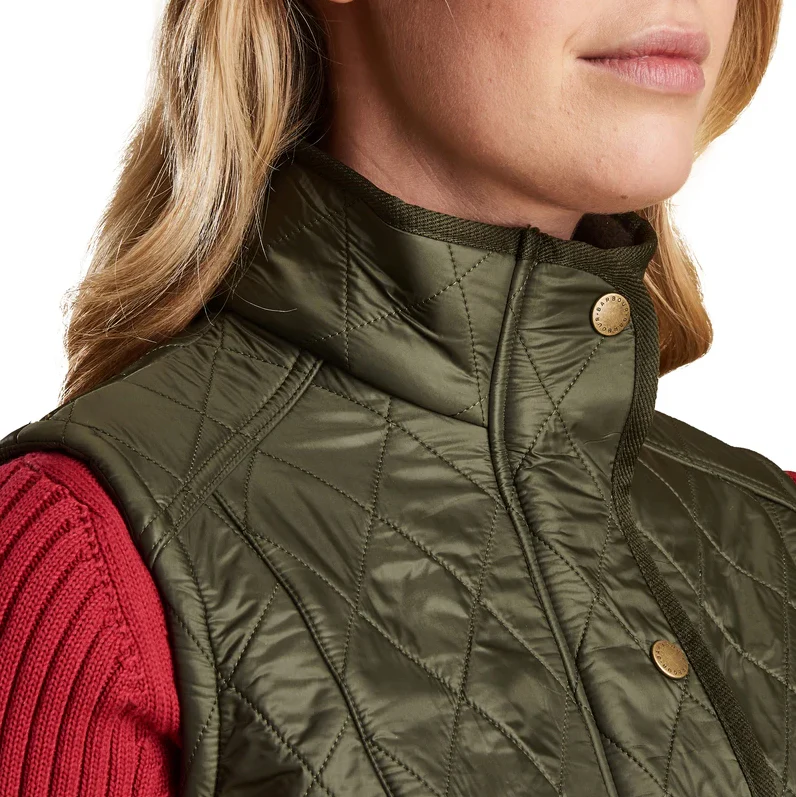 Barbour Womens Cavalry Polarquilt Gilet Vest - Image 3