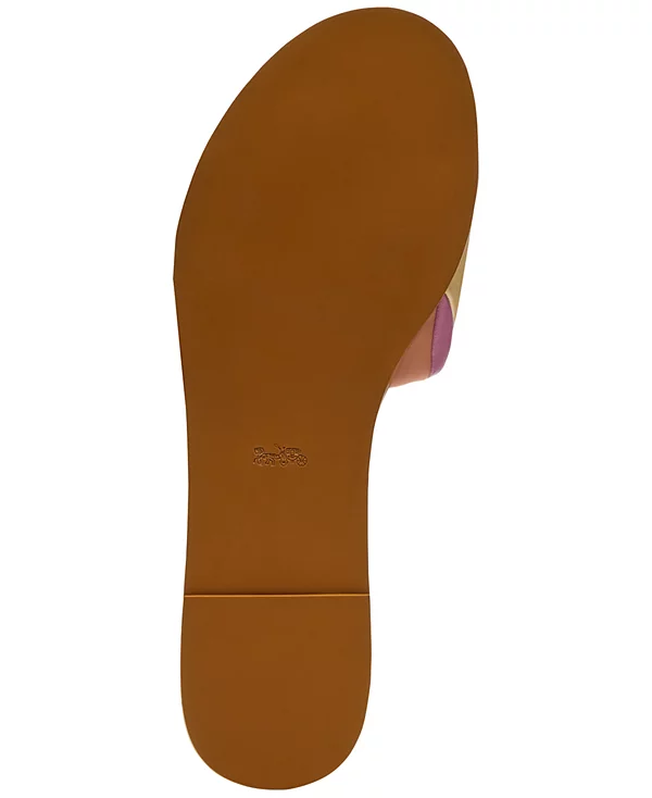 Coach Womens Quilted Patch Holly Sandals - Image 5
