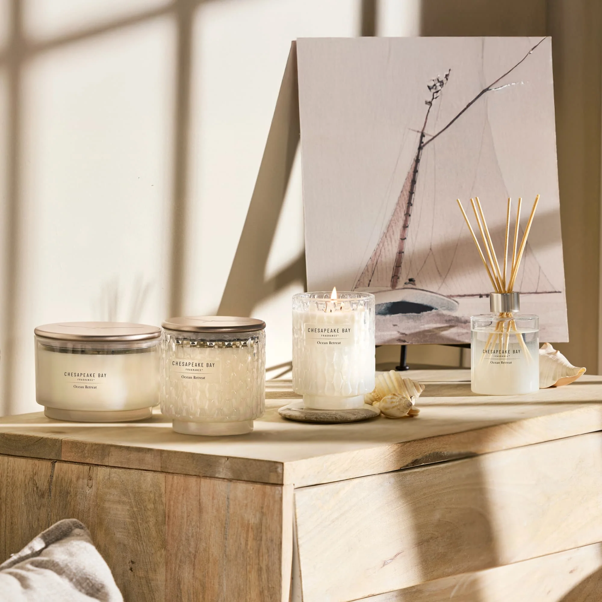 Chesapeake Bay Candle 3-Wick Candle - Salted Sands - Image 6