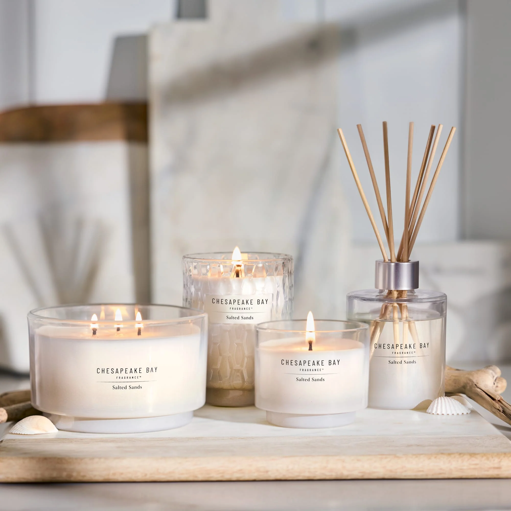 Chesapeake Bay Candle 3-Wick Candle - Salted Sands - Image 7