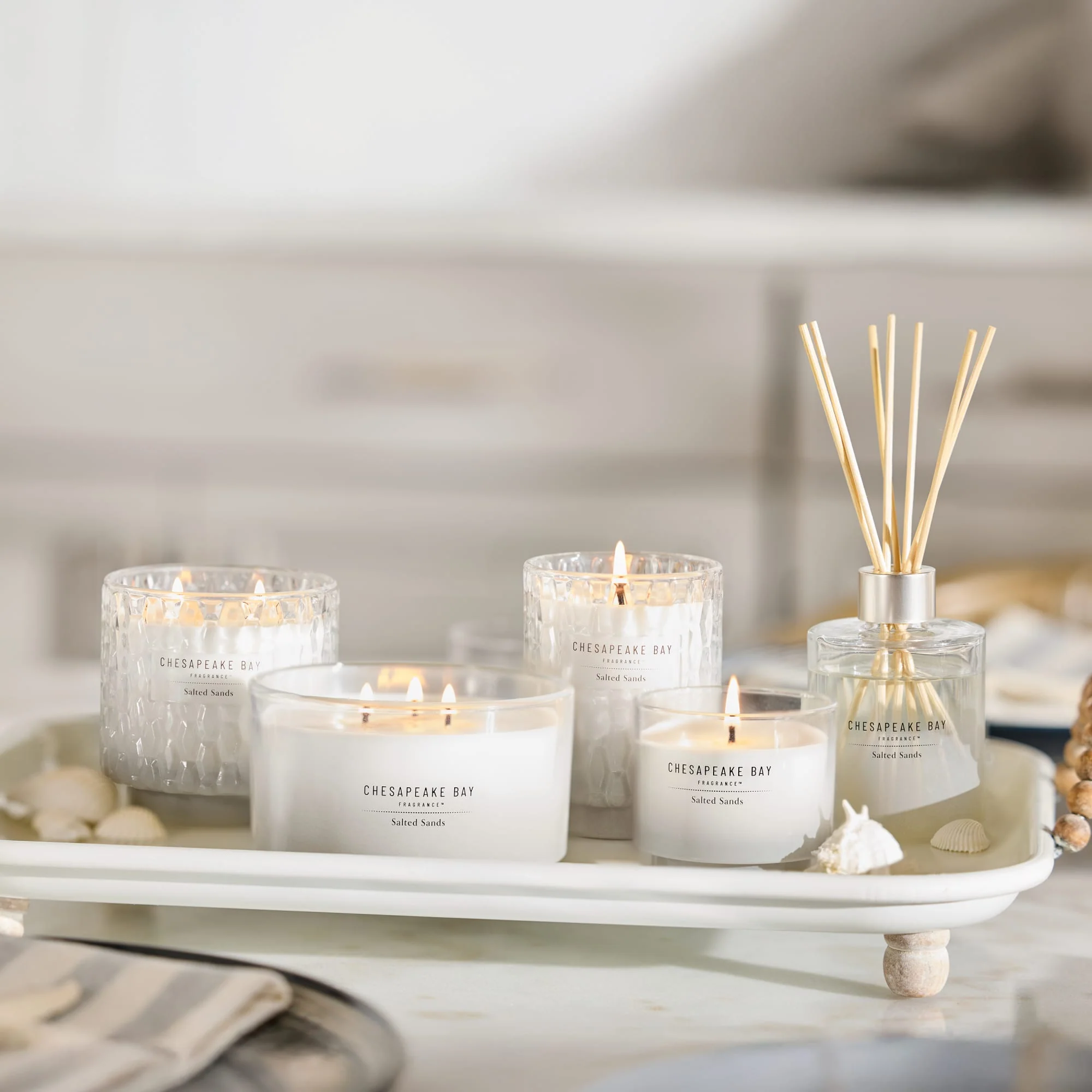 Chesapeake Bay Candle 3-Wick Candle - Salted Sands - Image 8