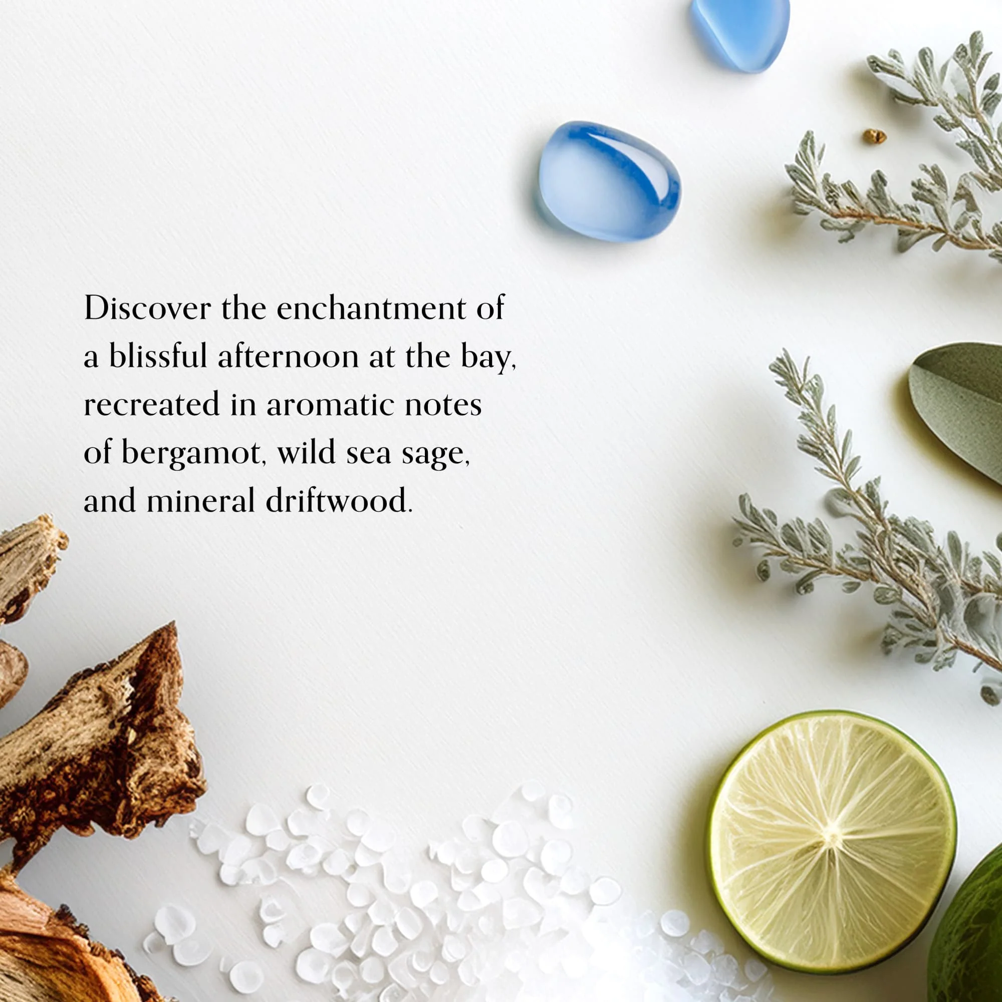 Chesapeake Bay Candle Medium Jar Candle - Serene Waters - Image 3
