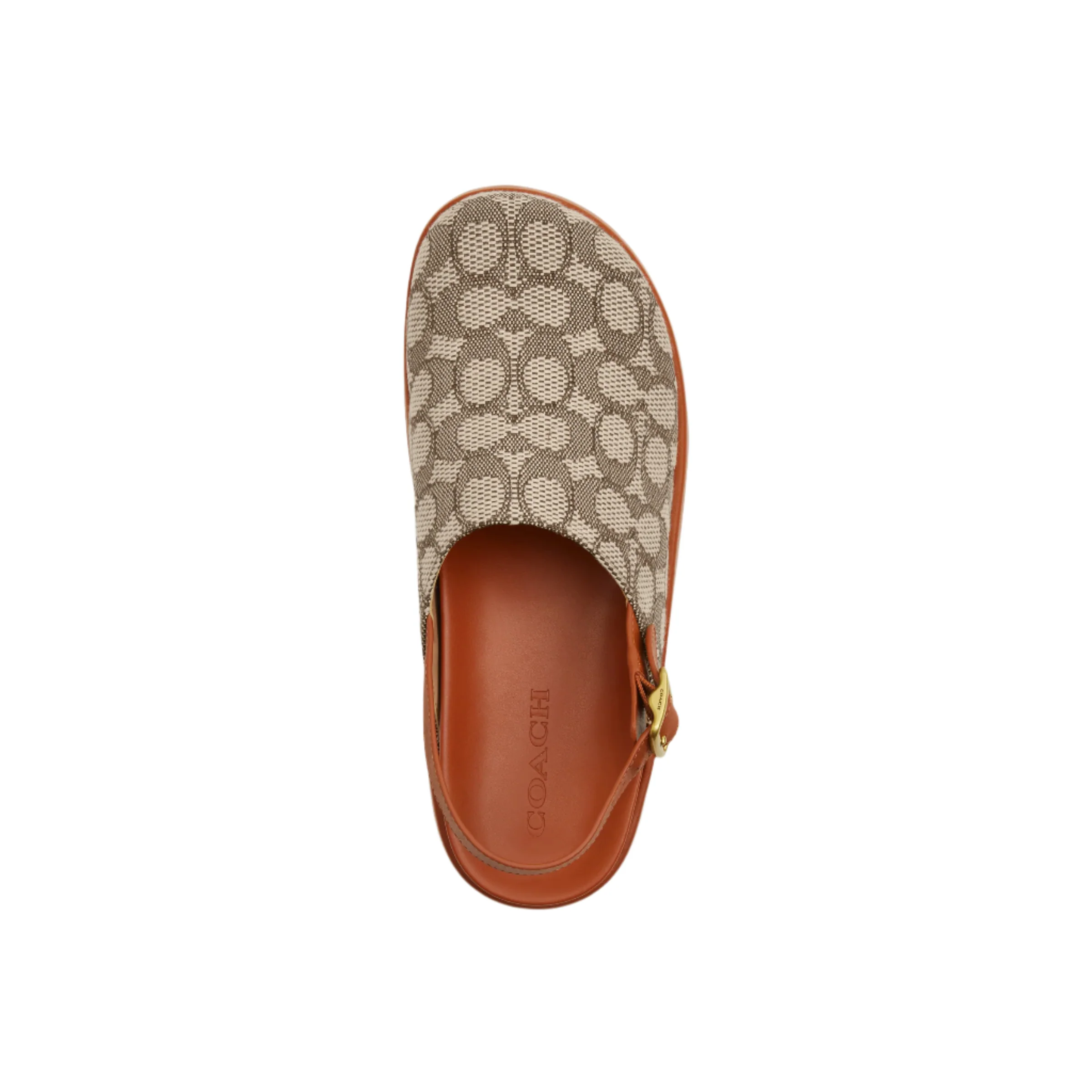 Coach Womens Sculpted C Platform Clogs - Image 3