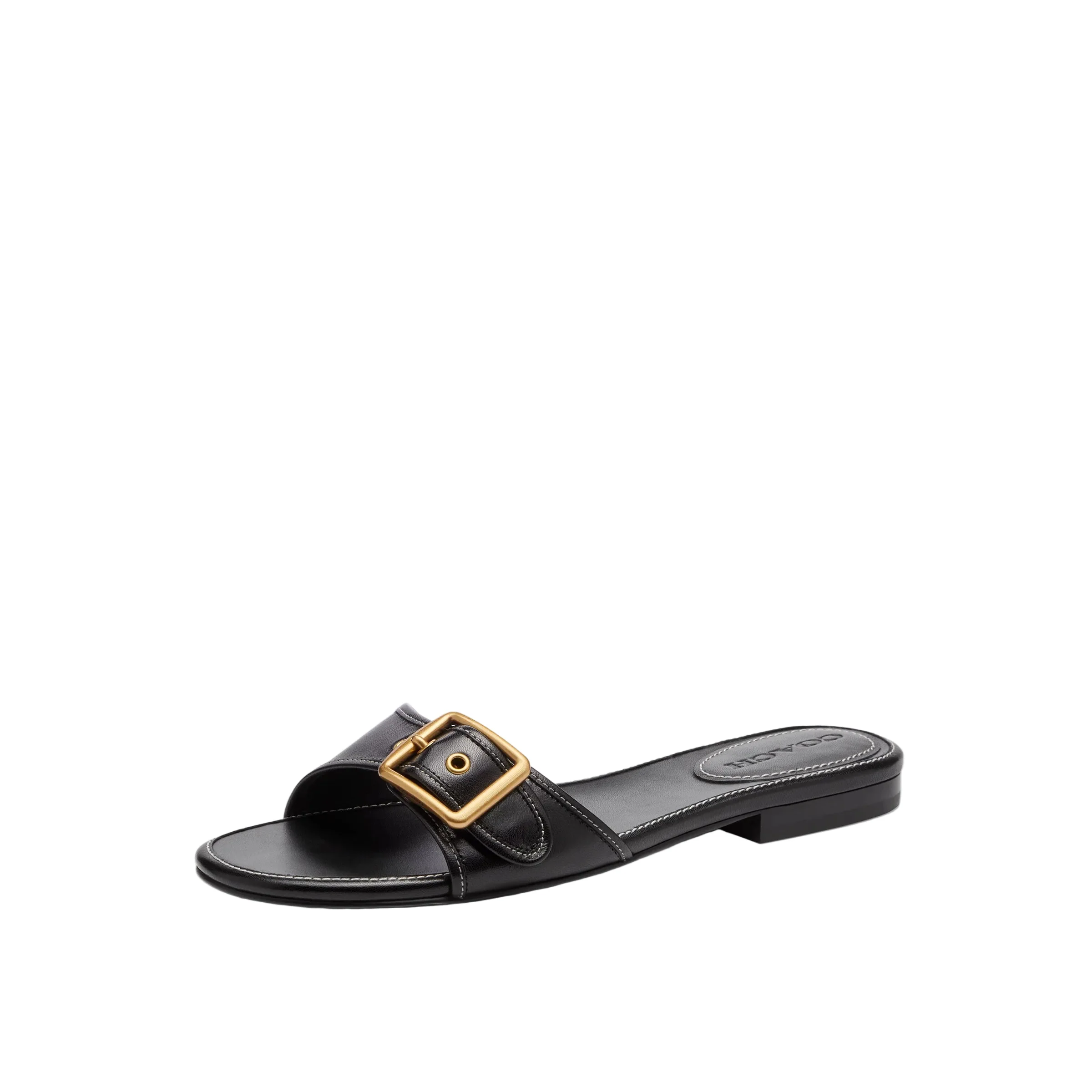 COACH Womens Margot Flat Sandals - Image 3
