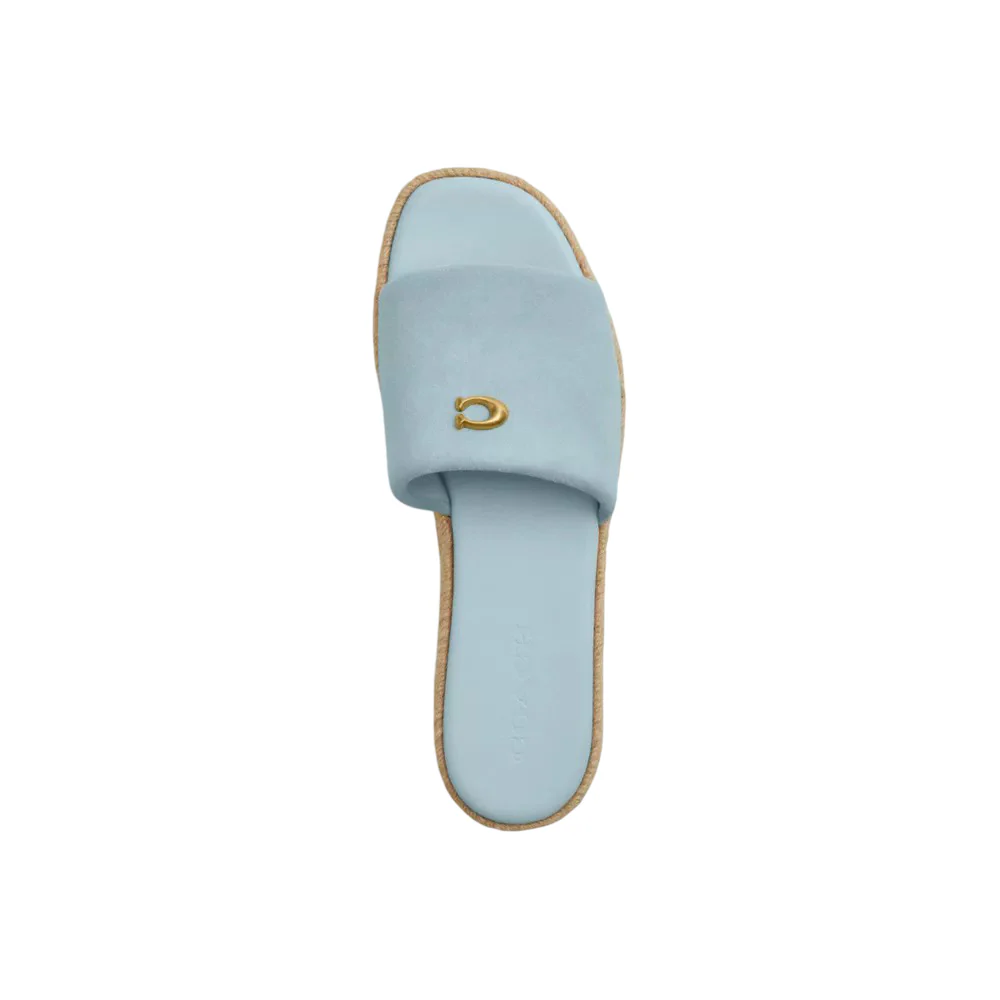 Coach Womens Holly Suede Espadrille Sandals - Image 4