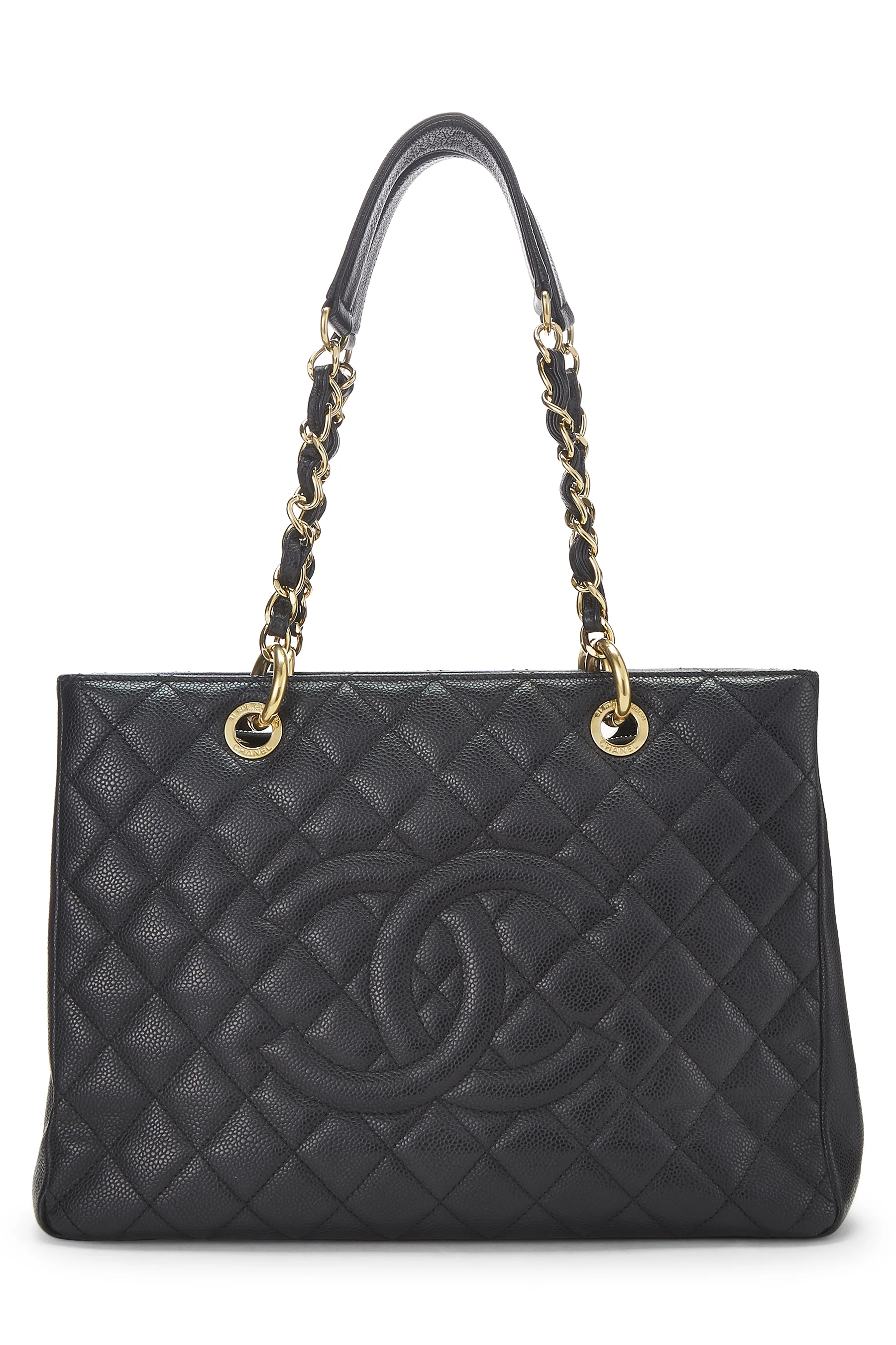 Chanel Caviar Grand Shopping Tote Handbag