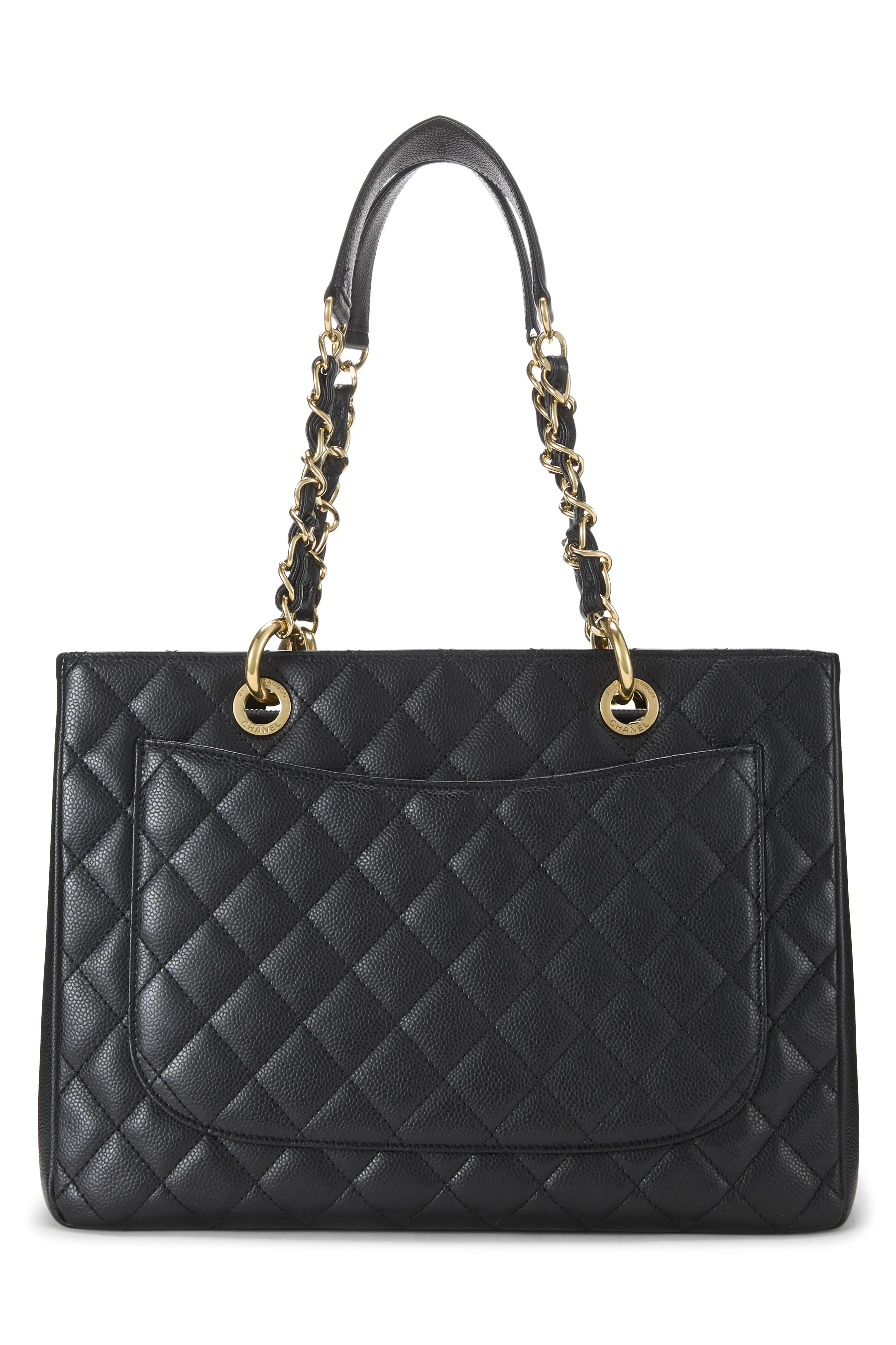 Chanel Caviar GST Tote Handbag - Image 4