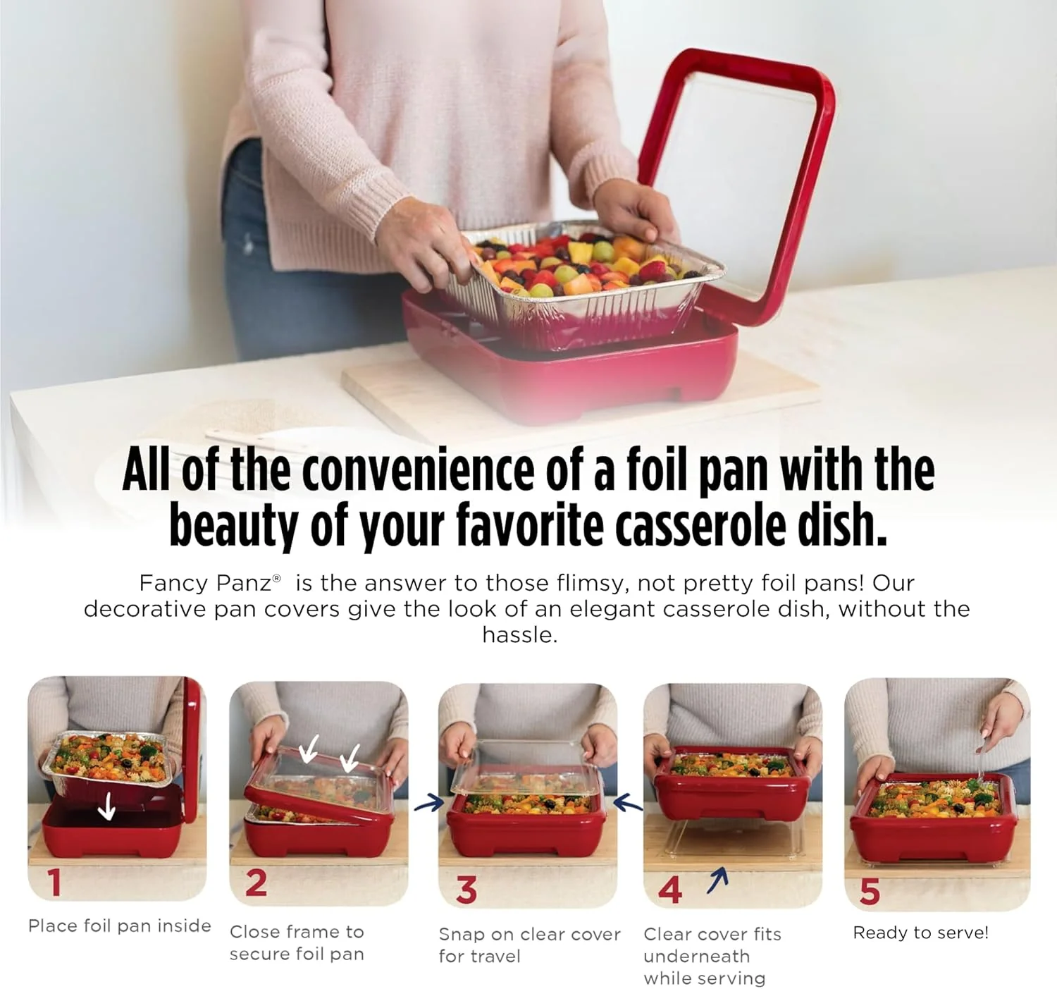 Fancy Panz Classic Food Serving Tray - Image 4