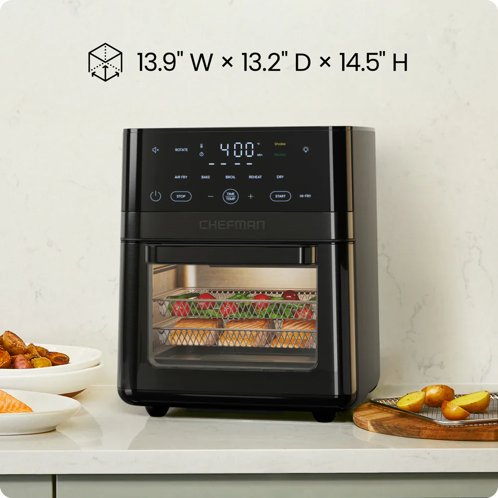 CHEFMAN Multifunctional Air Fryer+ - 14 Qt. - Image 10