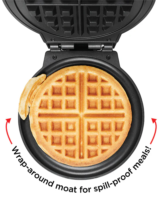 CHEFMAN Anti-Overflow Belgian Waffle Maker - Image 5