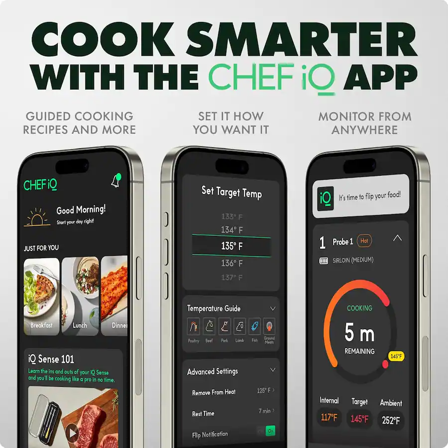 CHEF iQ Sense Smart Wireless Meat Thermometer - Image 3