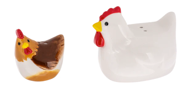Ganz Chicken Stacking Salt & Pepper Shakers