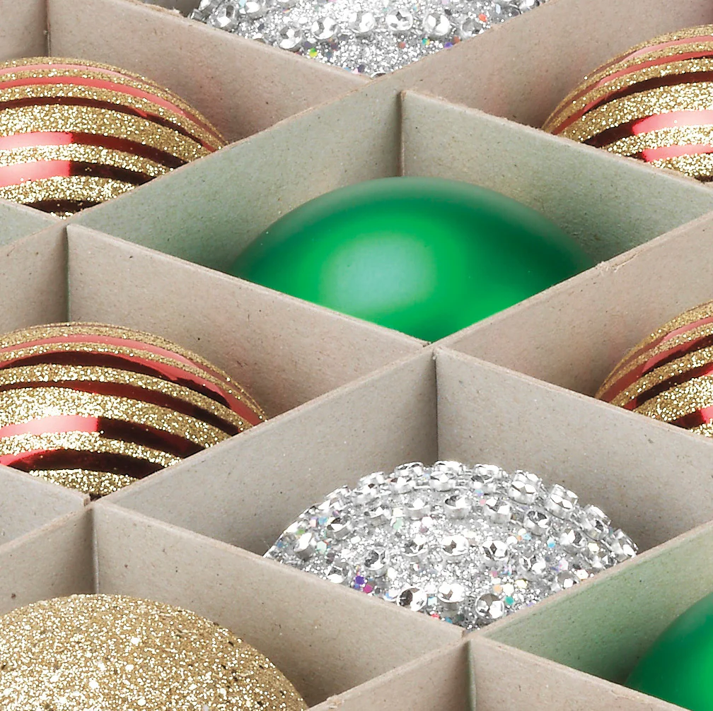 Whitmor Christmas Ornament Storage Cube - 64 Compartments - Image 5