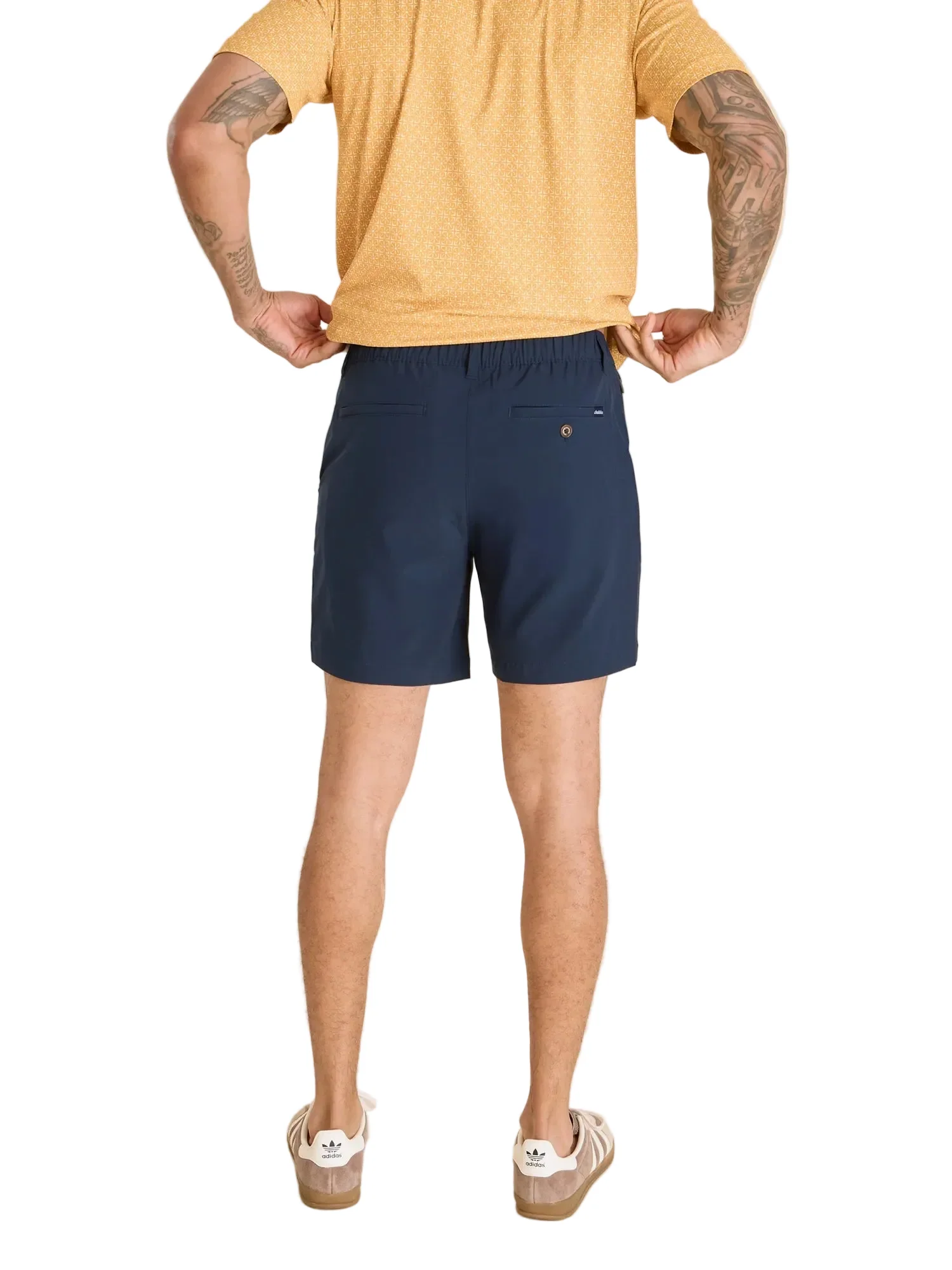 Chubbies Mens The Navy Babys 6" Everywear Performance Shorts - Image 6