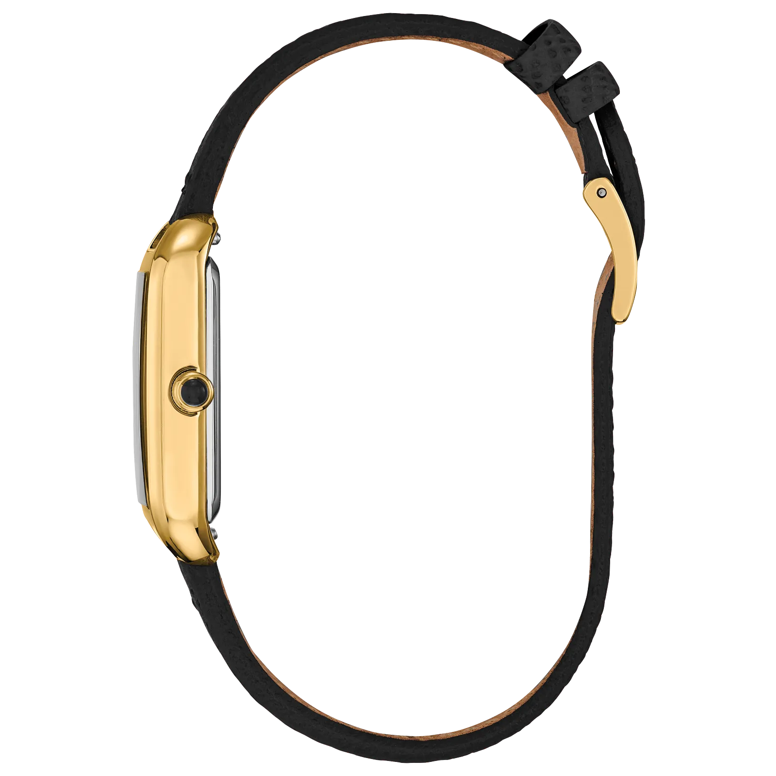 Citizen Womens Dress Classic Watch - Black Leather Strap Bracelet - Image 2
