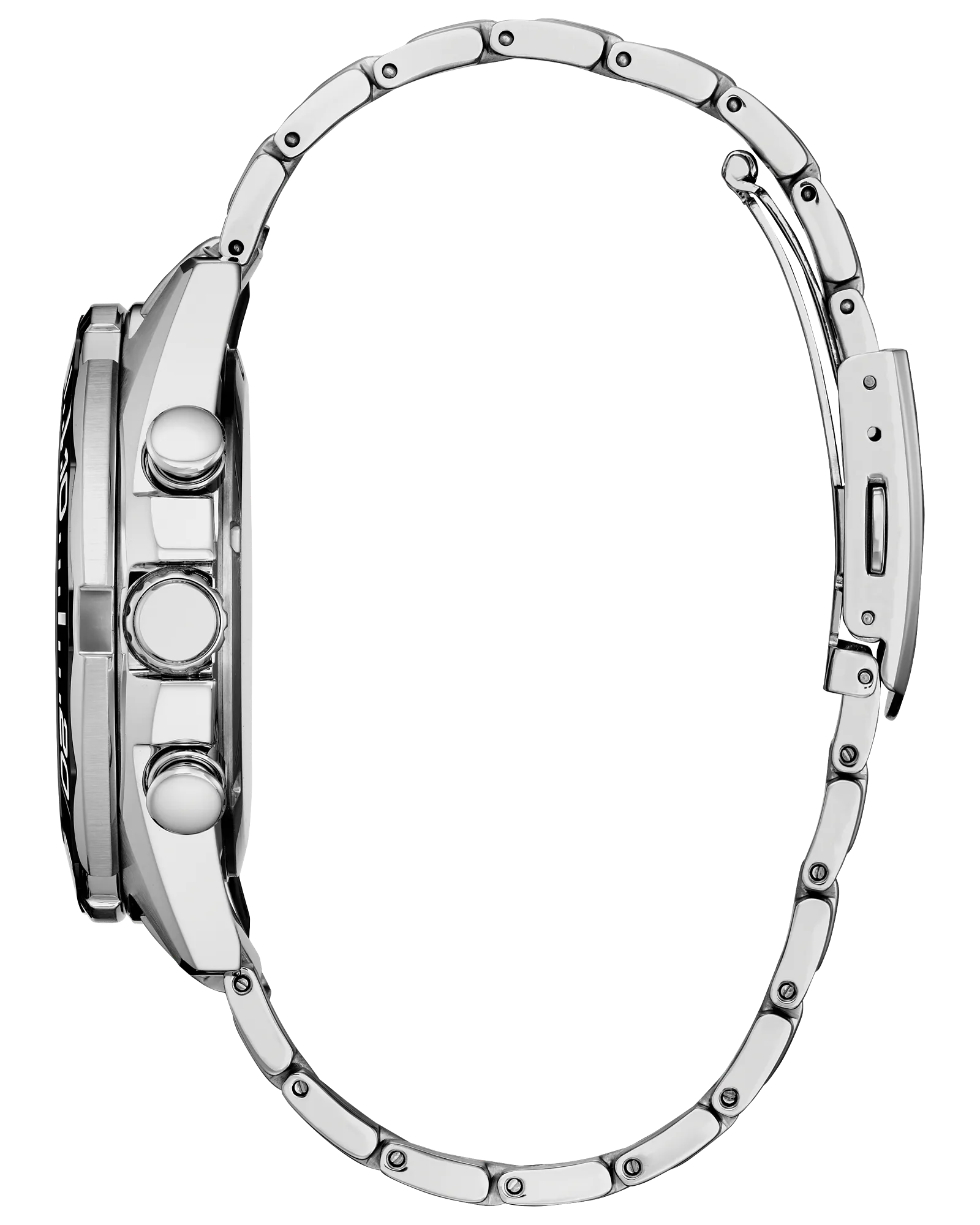 Citizen Mens Endeavor Chrono Watch - Silver-Tone Stainless Steel Bracelet - Image 2