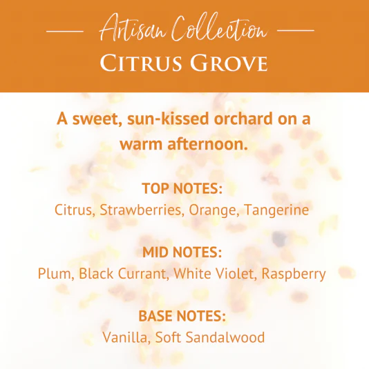 Candle Warmers Etc. Citrus Grove Artisan Wax Melts - 2.5 oz. - Image 3