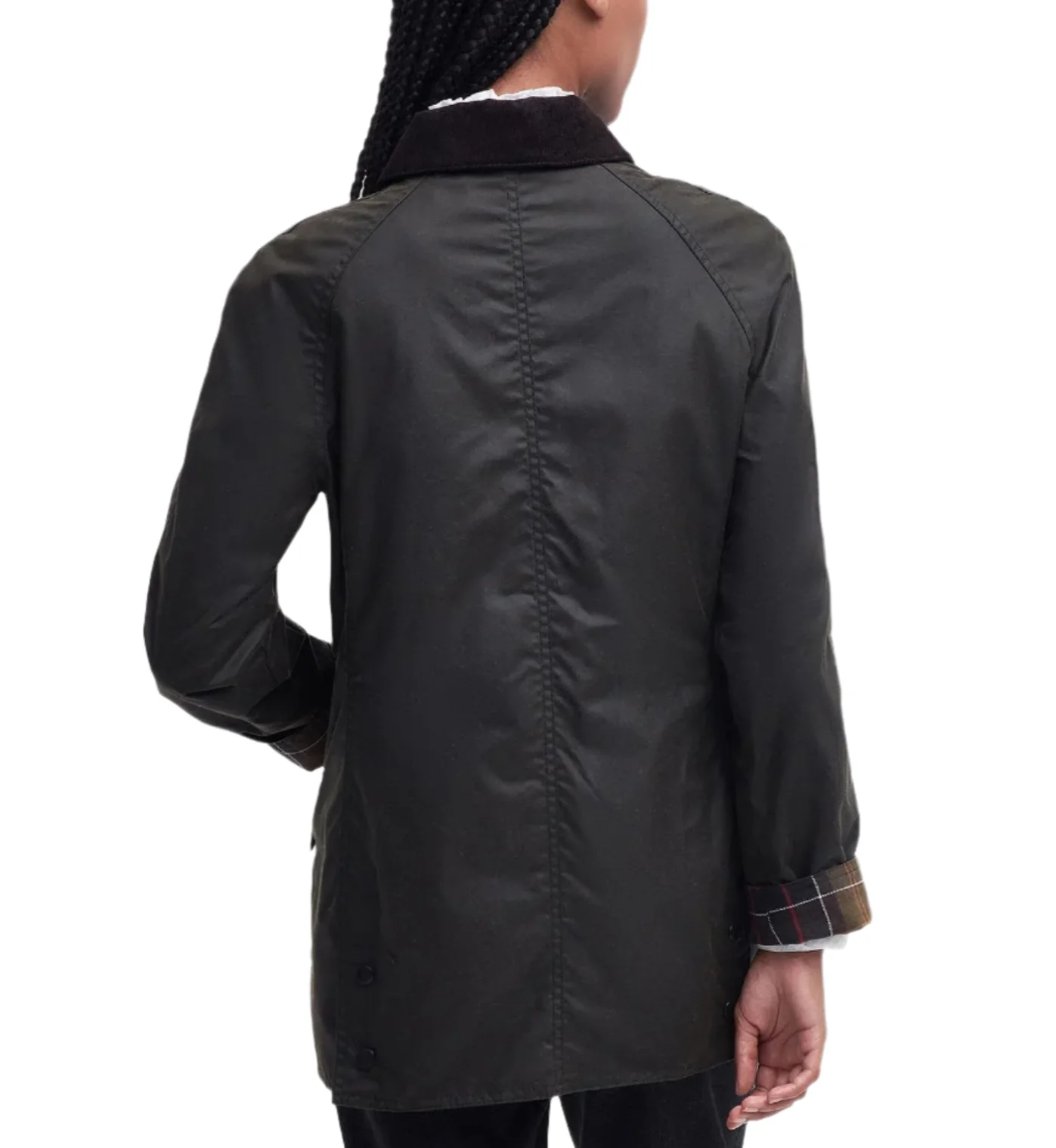 Barbour Womens Classic Beadnell Wax Jacket - Image 3