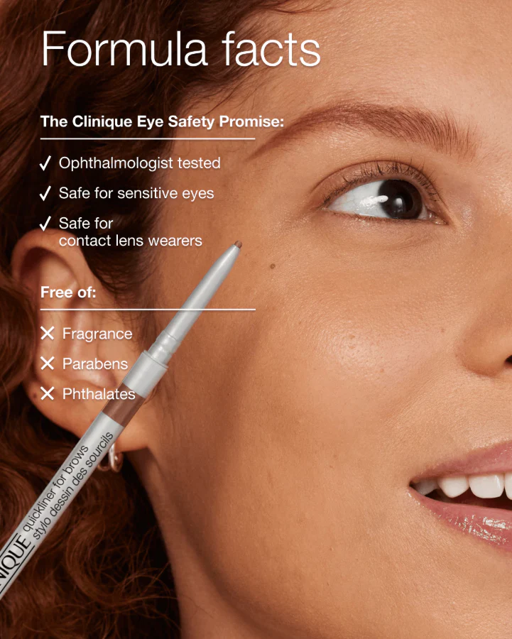 Clinique Quickliner For Brows Eyebrow Pencil - Soft Chestnut - Image 5