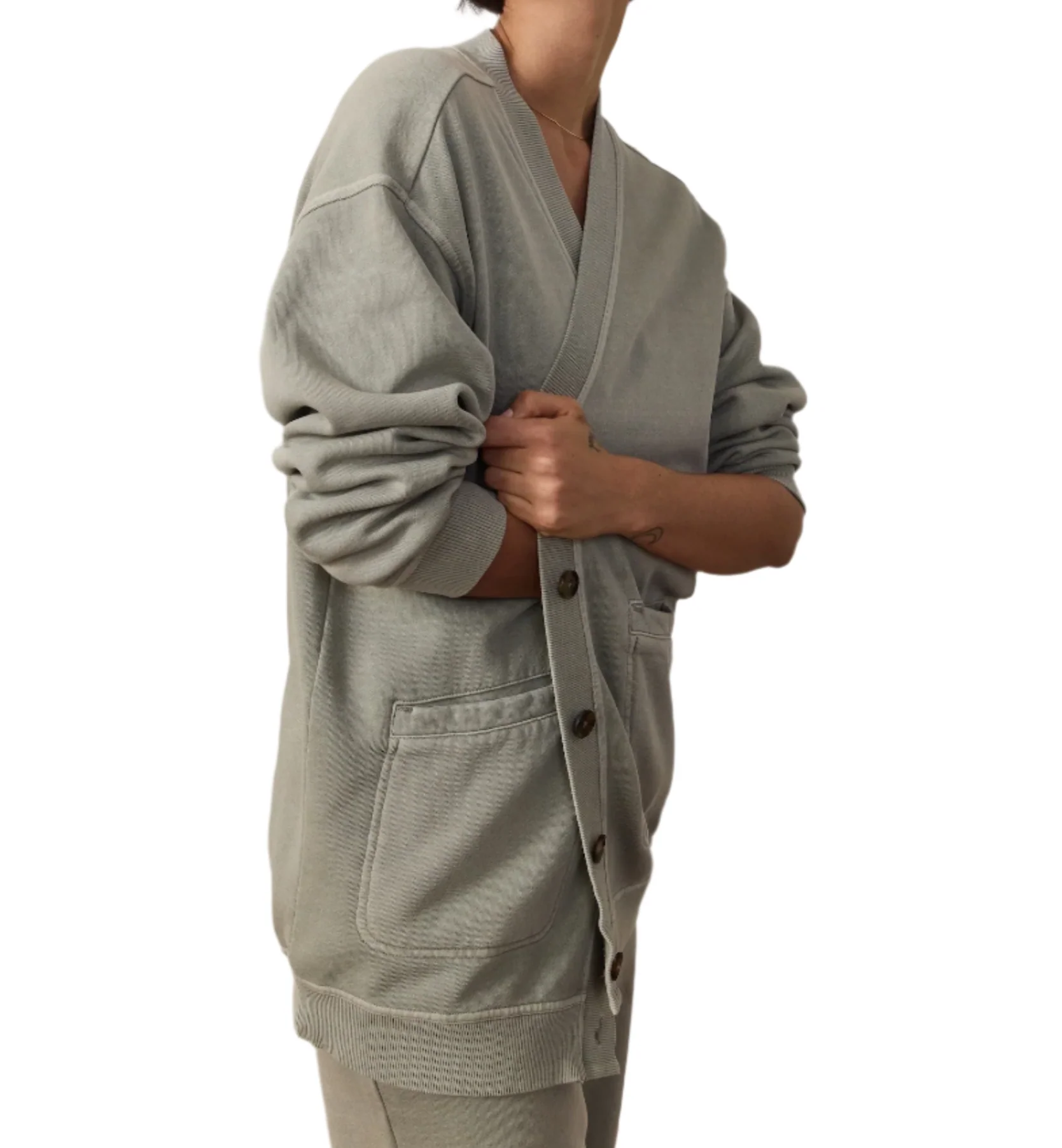 Marine Layer Womens Cloud 9 Fleece Cardigan - Image 2