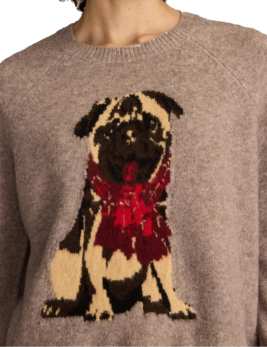 Lucky Brand Womens Cloud Soft Bug Crewneck Sweater - Image 2