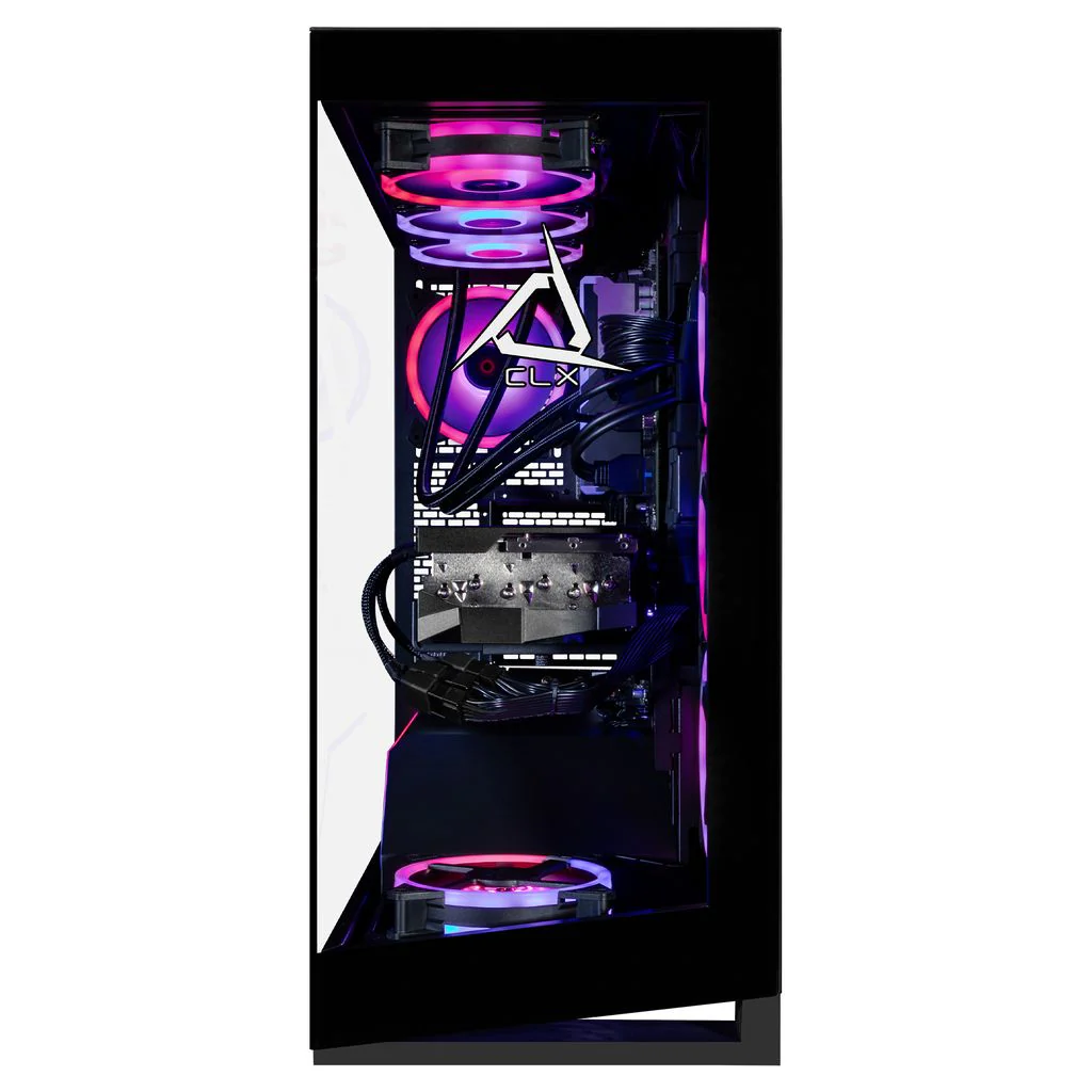 CLX Horus Gaming Desktop - Liquid Cooled AMD Ryzen 9 9950X3D 4.3GHz 16-Core Processor, 96GB DDR5 Memory, GeForce RTX 5090 32GB GDDR7 Graphics, 2TB NVMe M.2 SSD, 8TB HDD, WiFi, Windows 11 Home 64-bit - Image 2