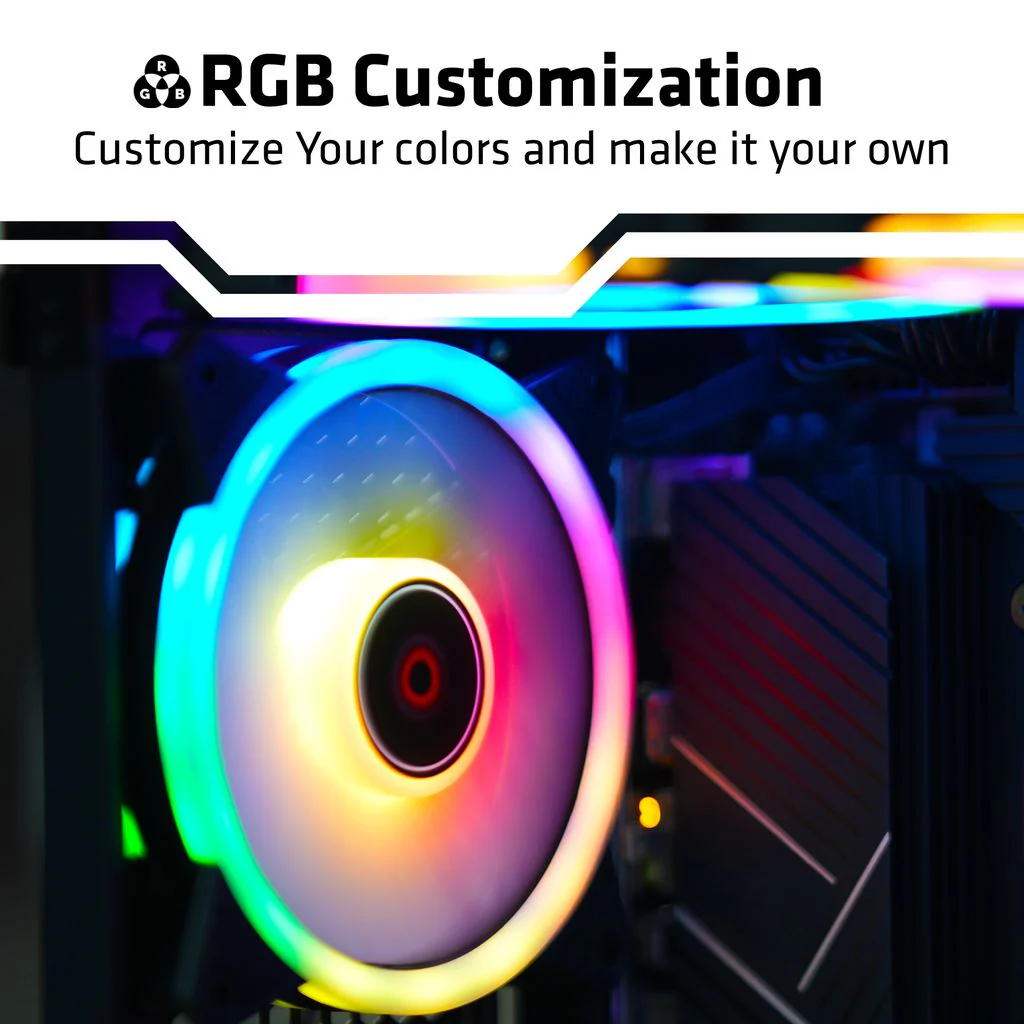 CLX SET Gaming Desktop - AMD Ryzen 7 9800X3D 4.7GHz 8-Core Processor, 32GB DDR5 Memory, GeForce RTX 5080 16GB GDDR7 Graphics, 2TB NVMe M.2 SSD, WiFi, Windows 11 Home - Image 5