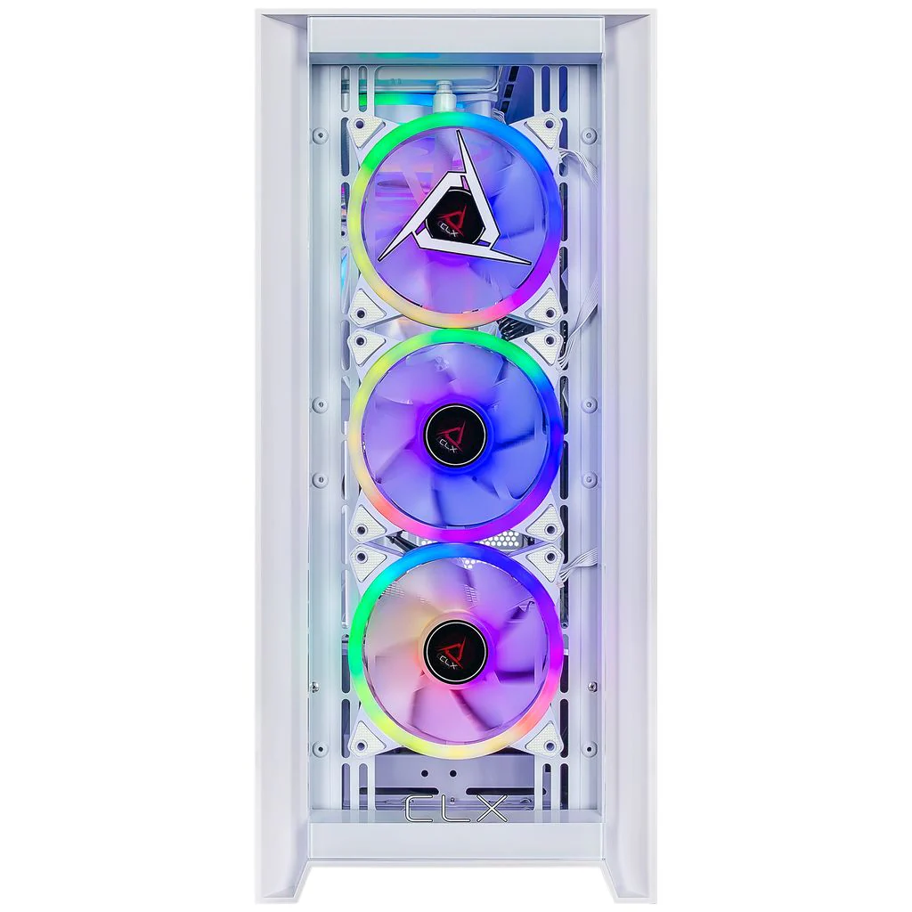 CLX SET Gaming Desktop - Liquid Cooled AMD Ryzen 9 9900X 4.4GHz 12-Core Processor, 32GB DDR5 Memory, GeForce RTX 5080 16GB GDDR7 Graphics, 2TB NVMe M.2 SSD, WiFi, Windows 11 Home 64-bit - Image 3