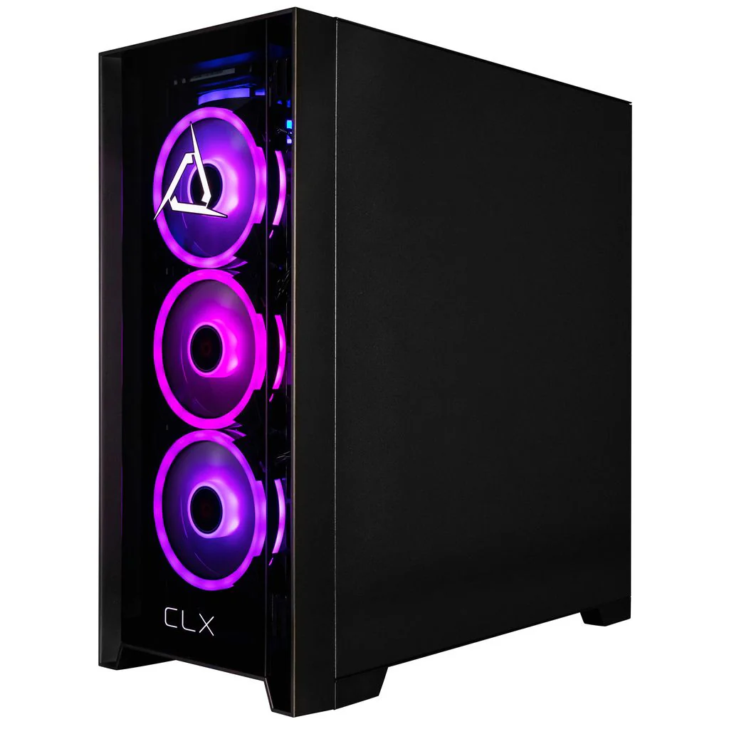 CLX SET Gaming Desktop - Liquid Cooled Intel Core Ultra 7 265F 2.4GHz 20-Core Processor, 32GB DDR5 Memory, GeForce RTX 5070 12GB GDDR7 Graphics, 2TB NVMe M.2 SSD, WiFi, Windows 11 Home 64-bit - Image 4