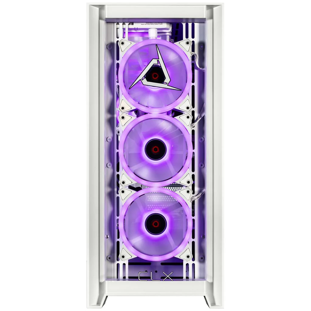 CLX SET Gaming Desktop - Liquid Cooled Intel Core Ultra 9 285K 3.7GHz 24-Core Processor, 64GB DDR5 Memory, GeForce RTX 5070 12GB GDDR7 Graphics, 2TB NVMe M.2 SSD, 4TB HDD, WiFi, Windows 11 Home 64-bit - Image 2