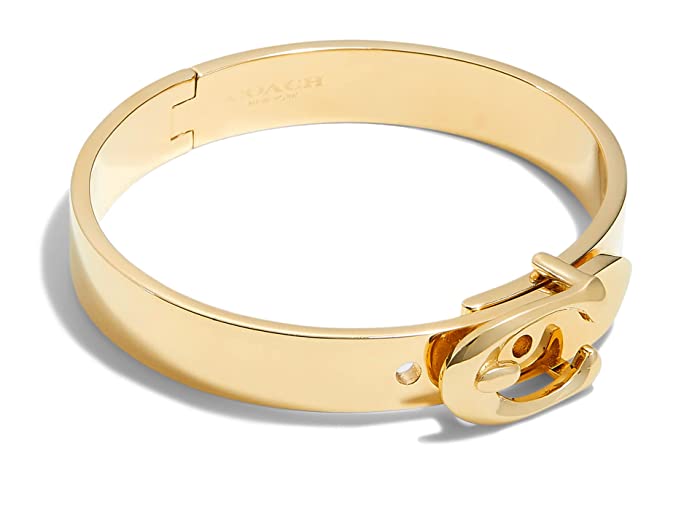 Coach Signature C Buckle Bangle Bracelet