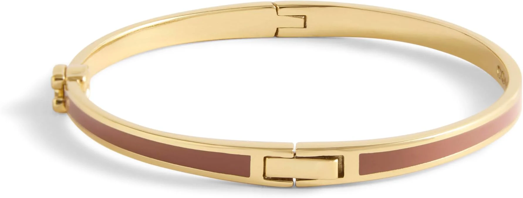 Coach Signature C Enamel Hinged Bangle Bracelet - Image 4