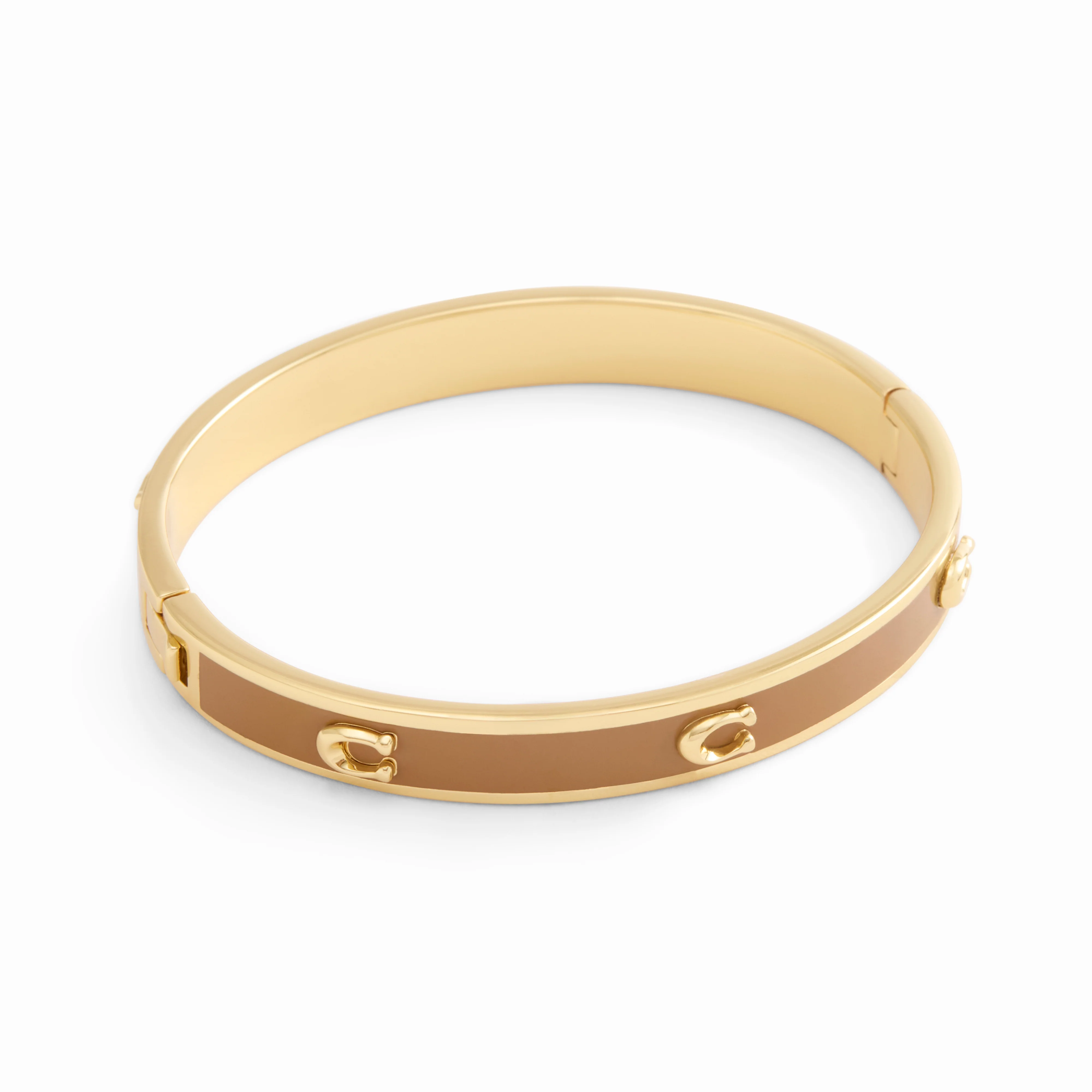 Coach Signature C Enamel Bangle Bracelet - Image 3