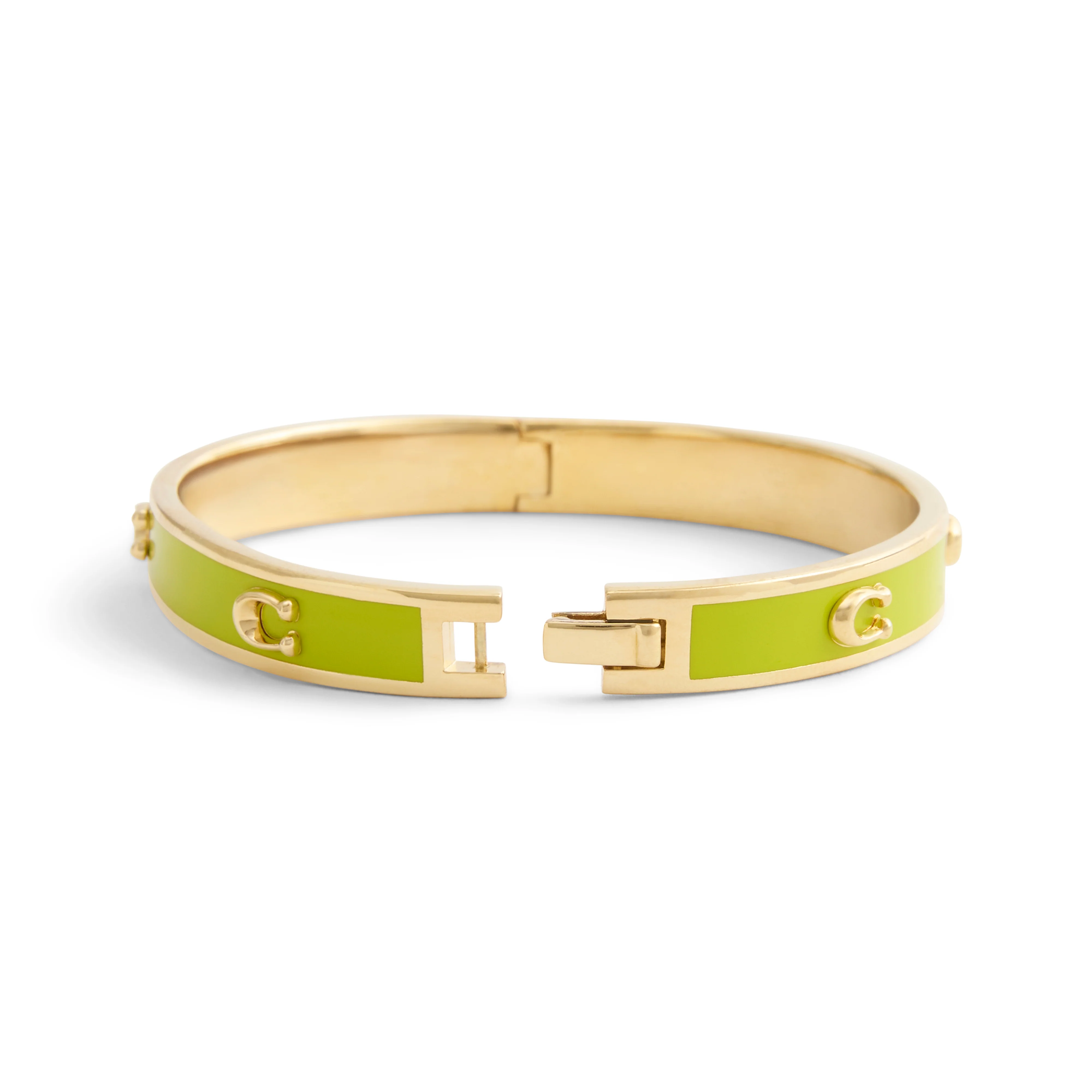 Coach Signature C Enamel Bangle Bracelet - Image 5