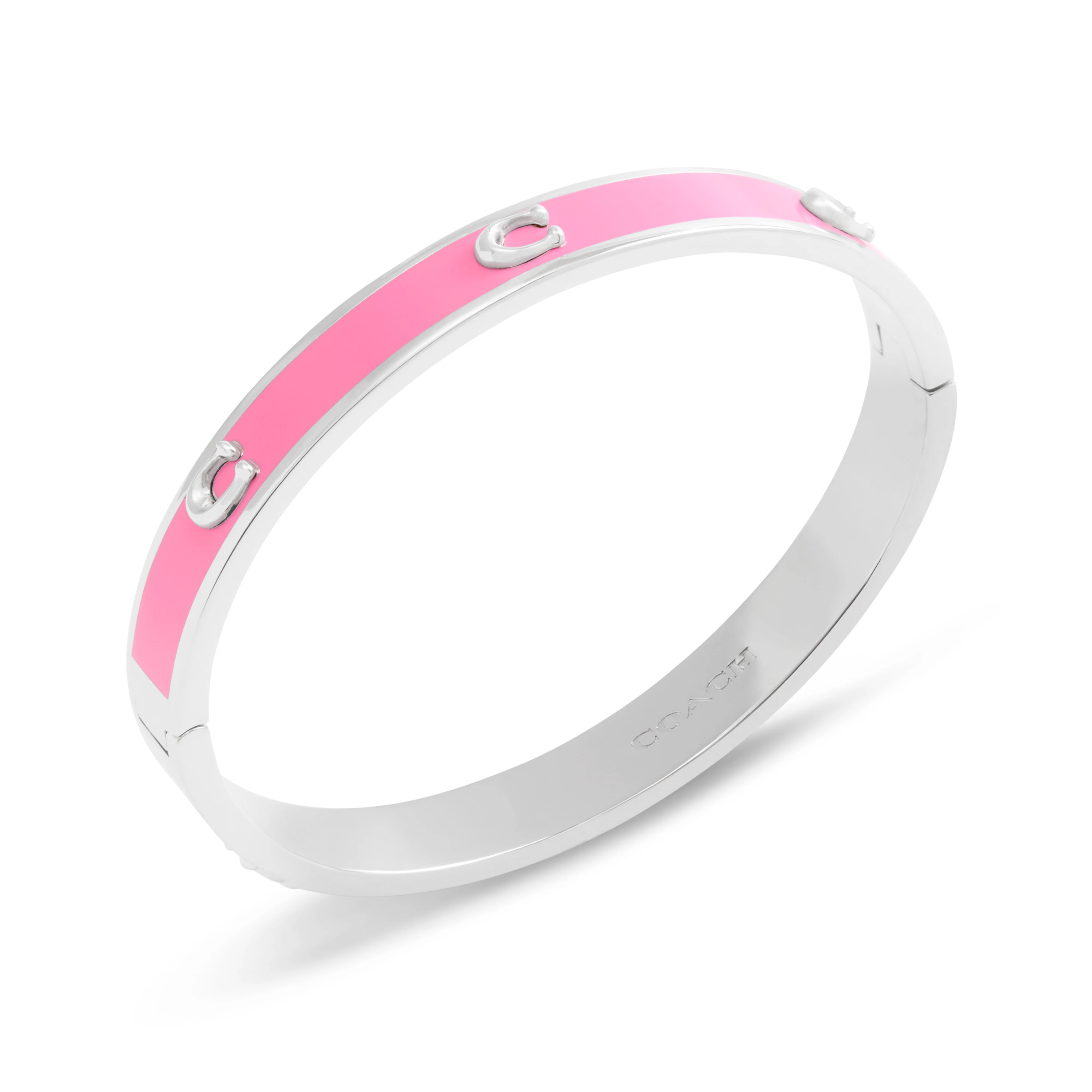 Coach Signature C Enamel Bangle Bracelet - Image 2