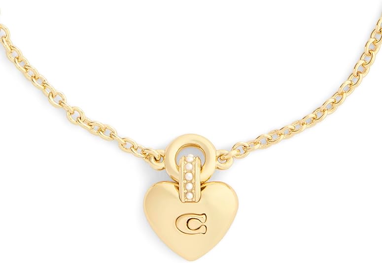 Coach Signature Puffy Heart Linear Bracelet - Image 3