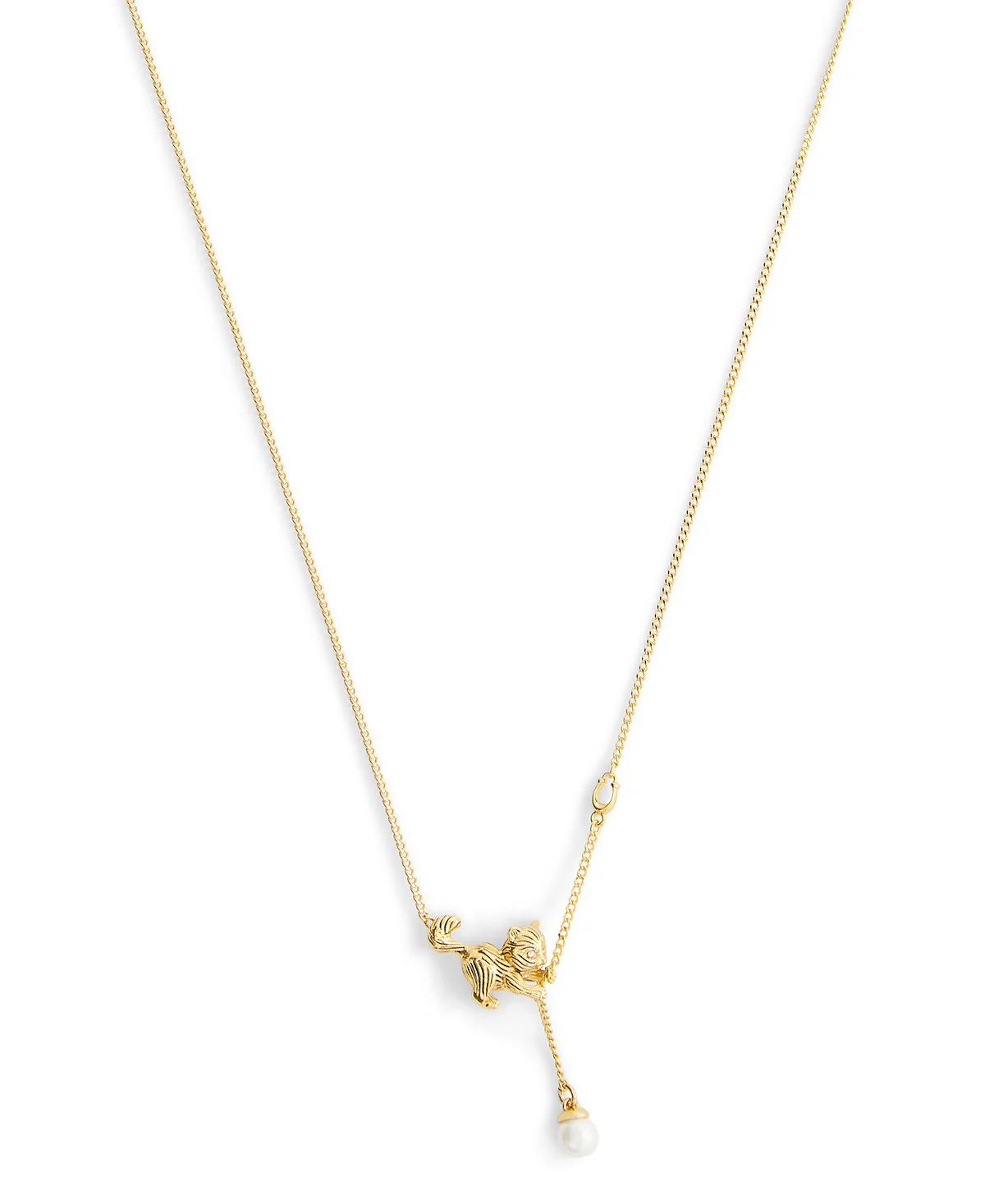 Coach Cat Pearl Pendant Necklace - Image 2