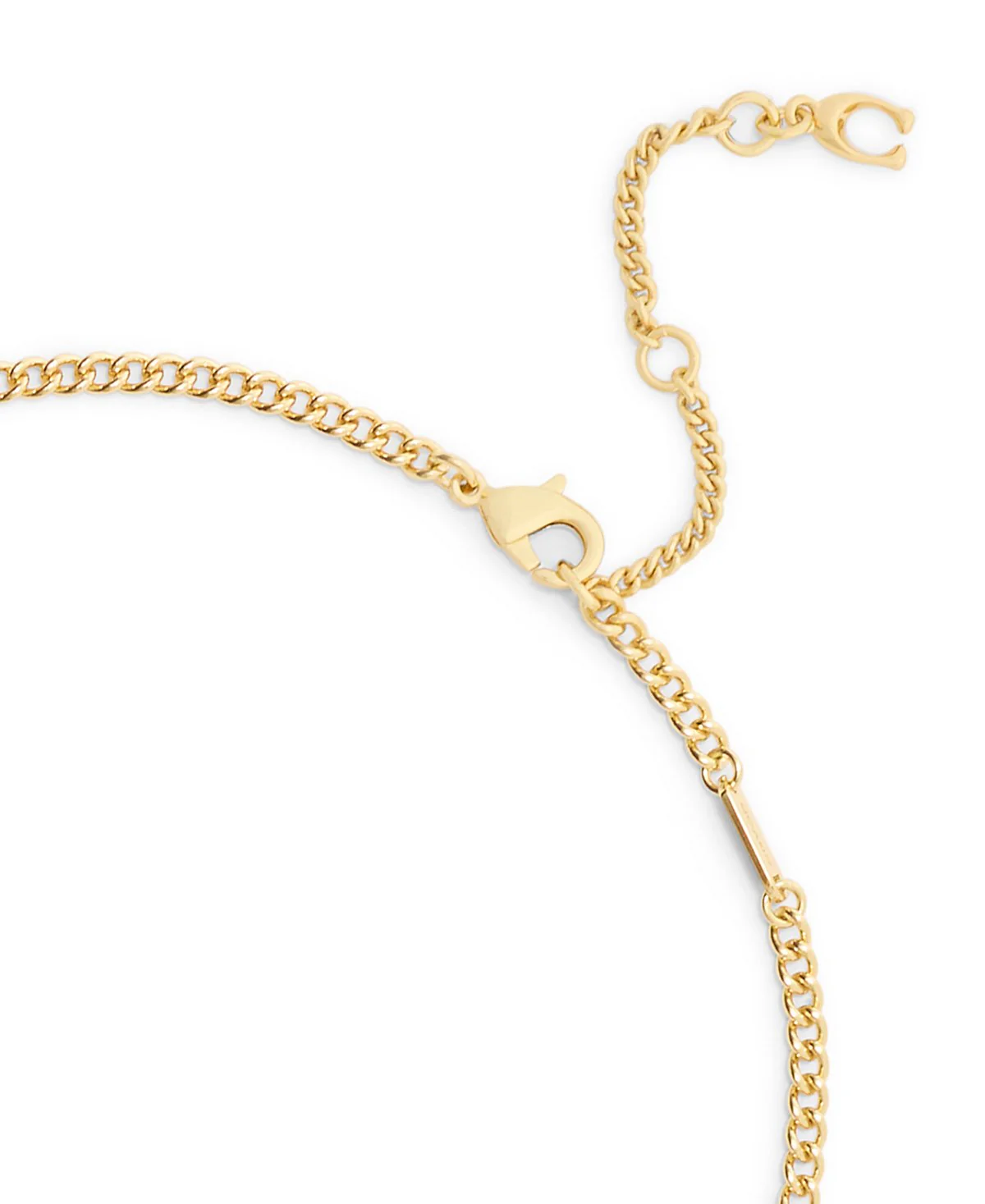 COACH Signature Ladybug Charm Short Pendant Necklace - Image 3