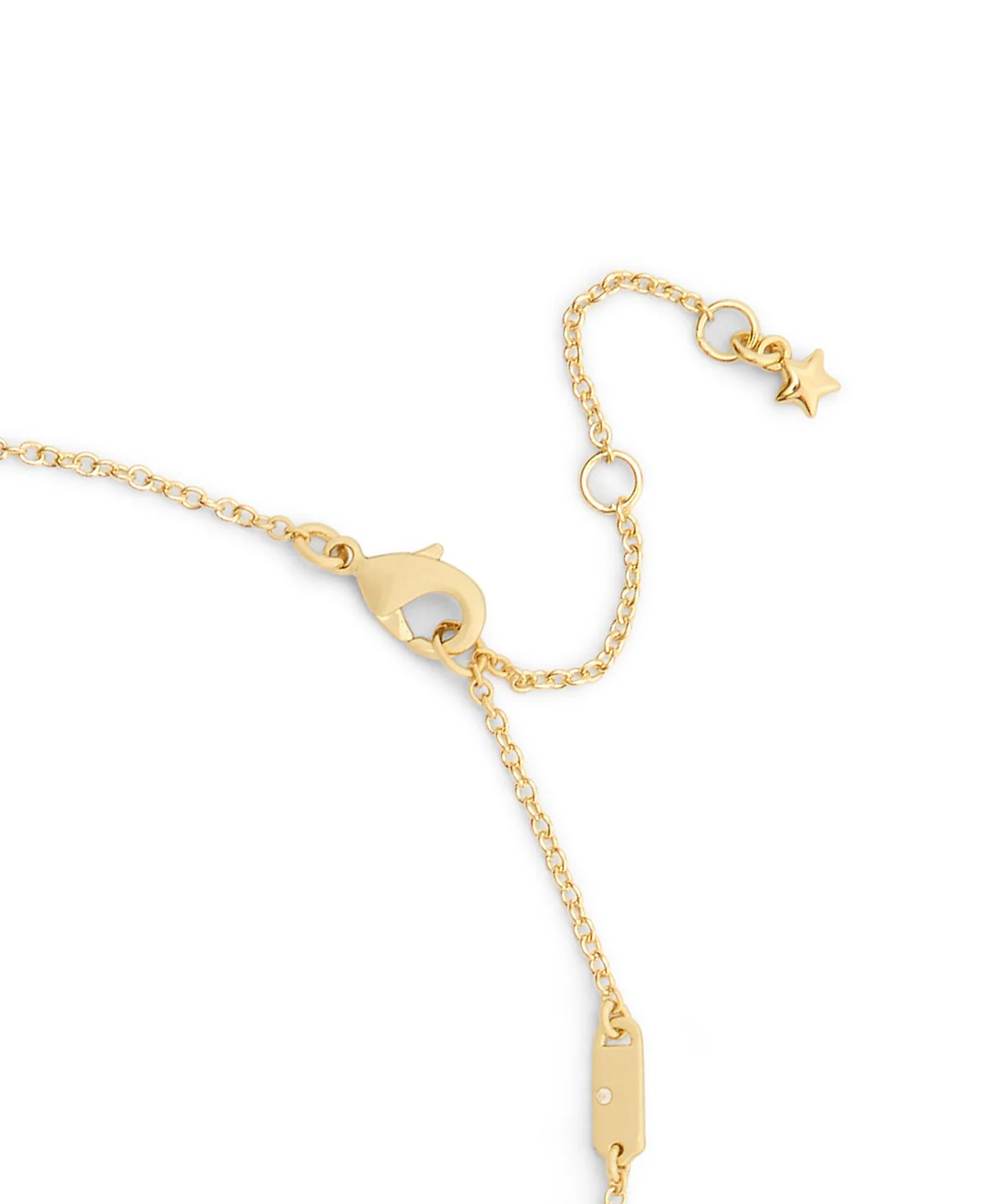 COACH Signature Tea Rose Lucite Short Pendant Necklace - Image 4