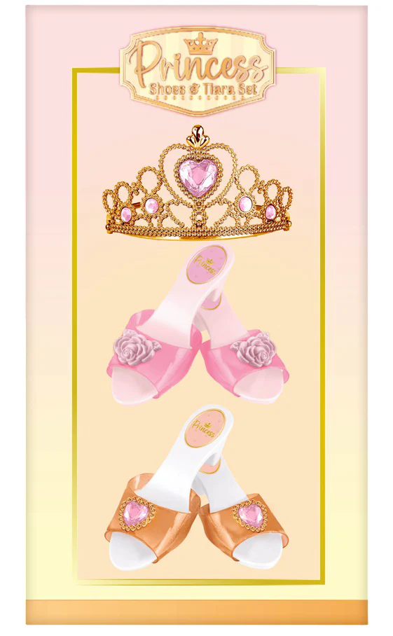 Sparkle Stars Princess Shoes & Tiara Play Set - Image 2