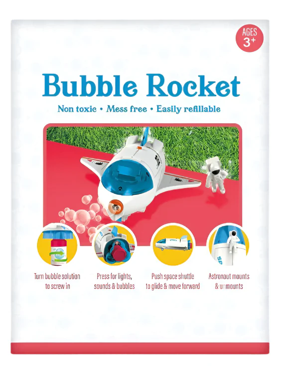Bubble Mania Bubble Rocket Bubbler Toy - Image 2