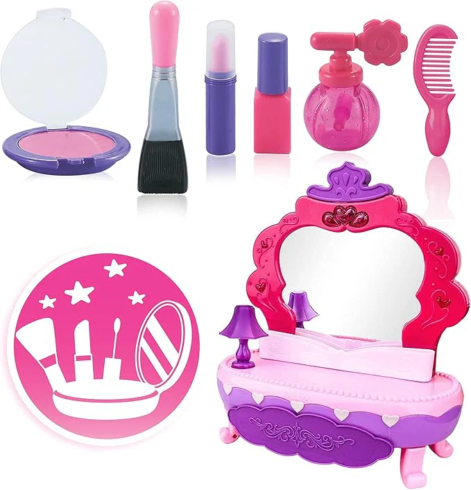 B&B Beauty Mini Makeup Vanity Mirror Beauty Set - Image 2
