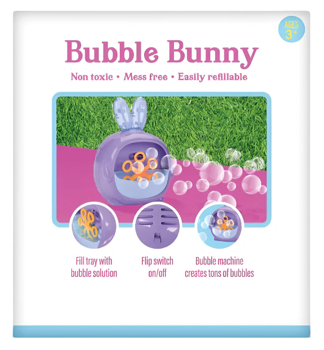 Bubble Mania Bubble Bunny Bubbler Toy - Image 2