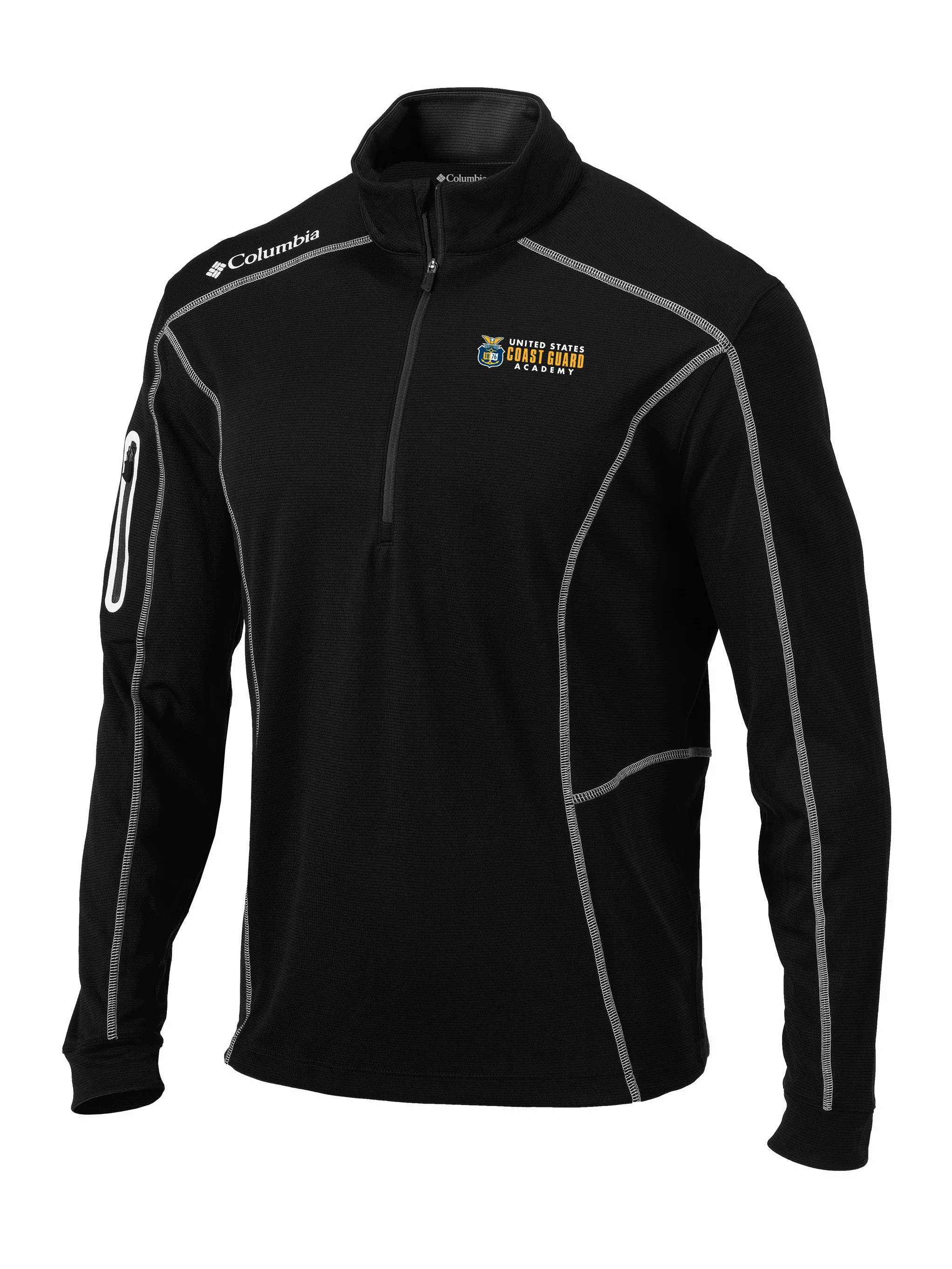 Columbia Mens Coast Guard Academy Shotgun Pullover Jacket