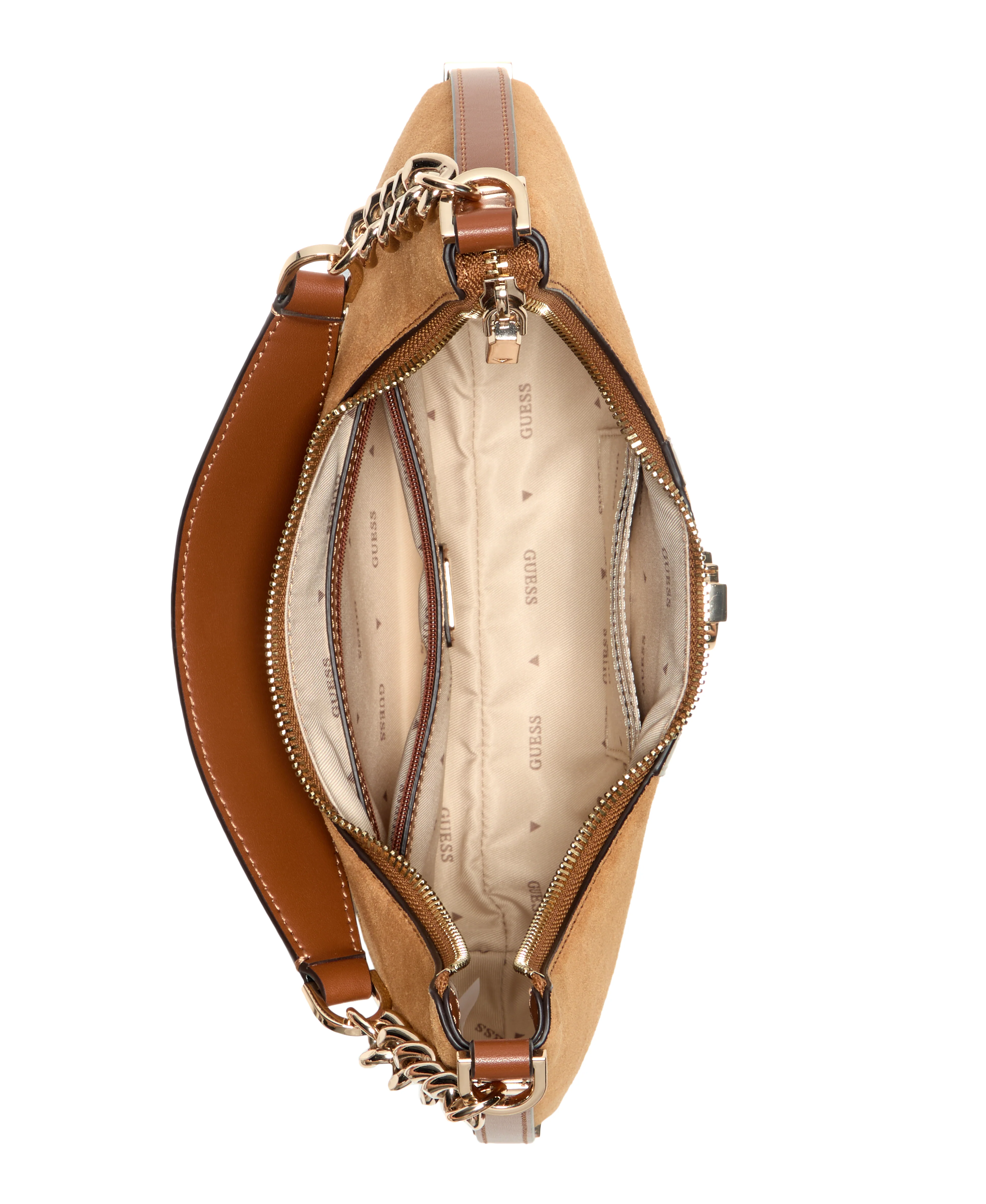 GUESS Erenia Top Zip Shoulder Handbag - Image 4