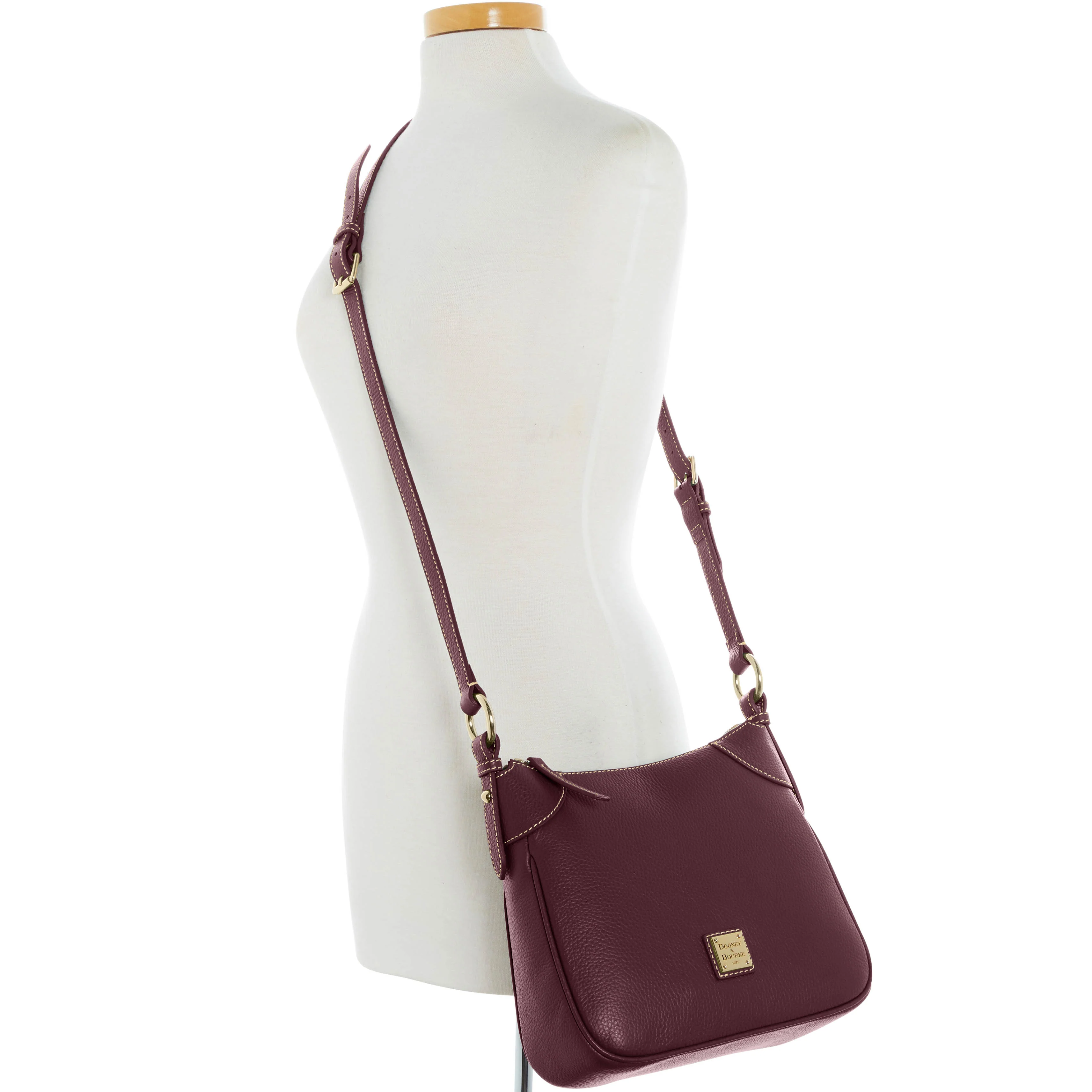 Dooney & Bourke Lucca Leather Crossbody Handbag - Image 5