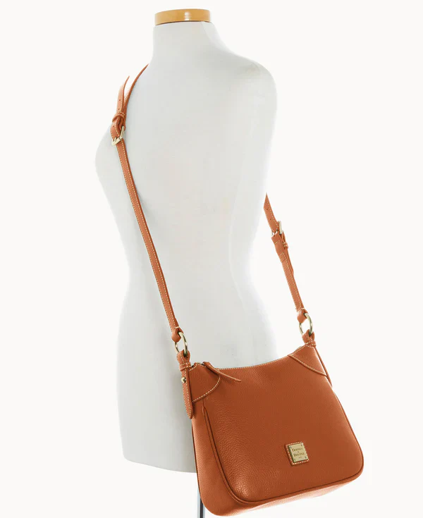 Dooney & Bourke Lucca Leather Crossbody Handbag - Image 5